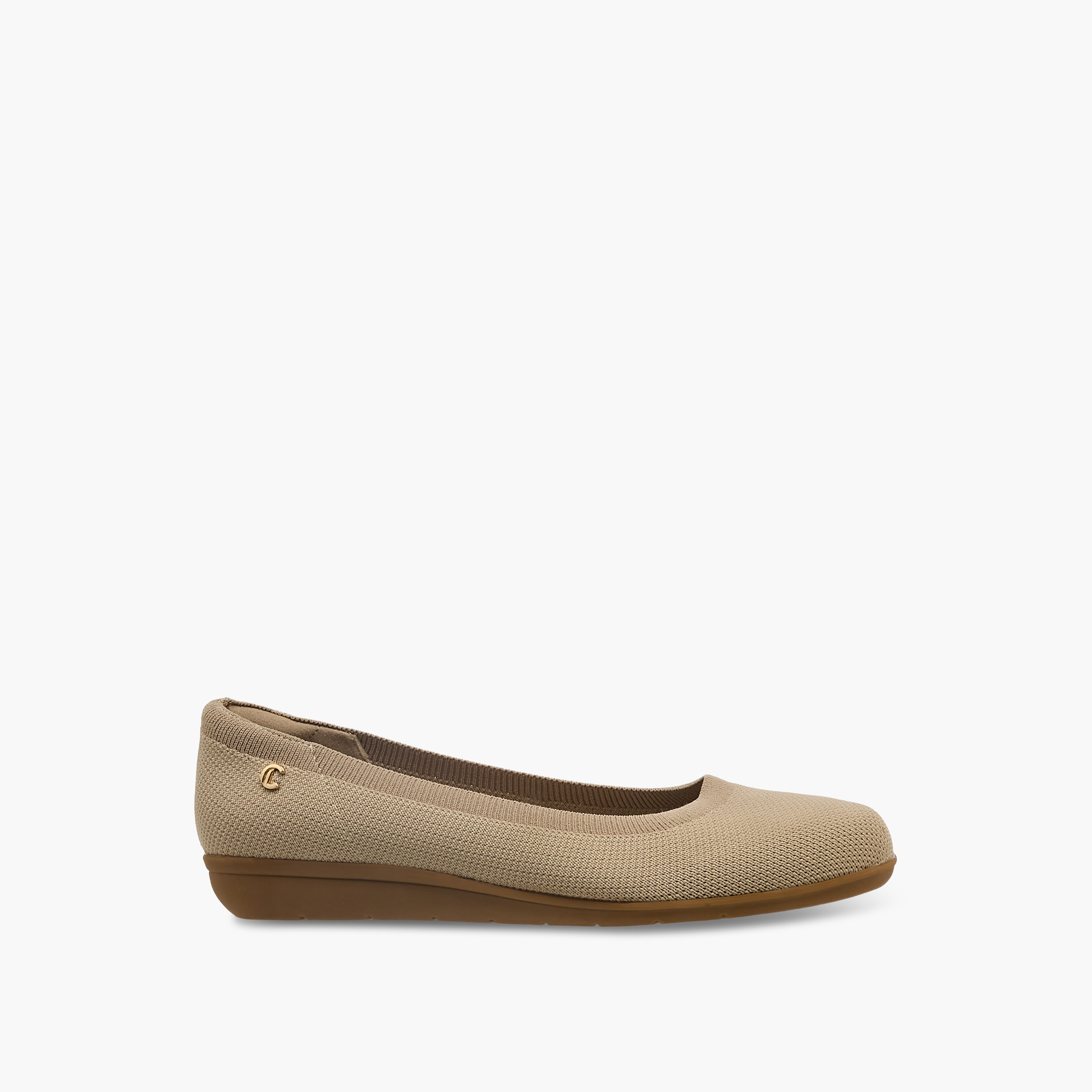 Le Confort Women Flyknit Textured Ballerina Shoes