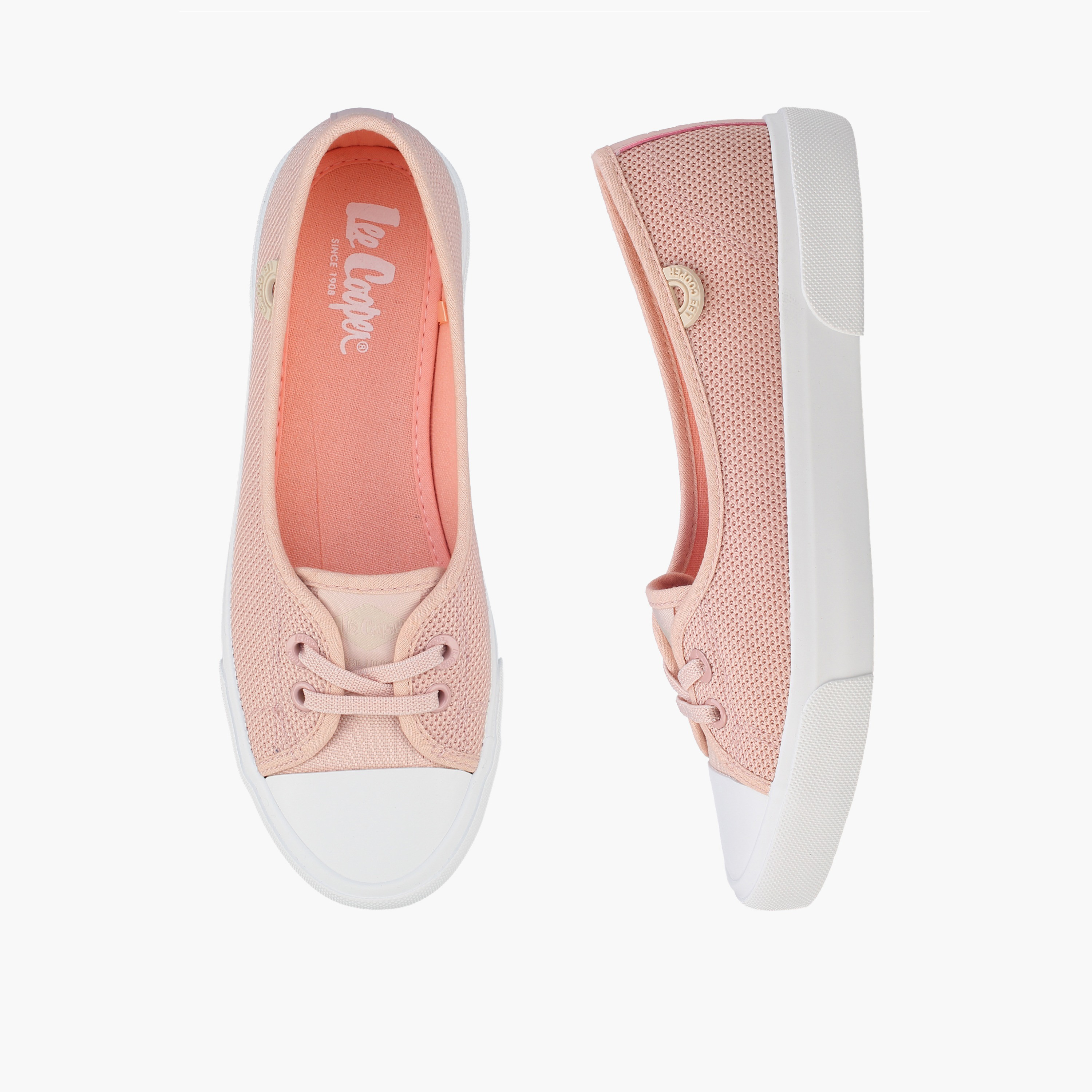 Lee Cooper Women Textured Slip-On Shoes