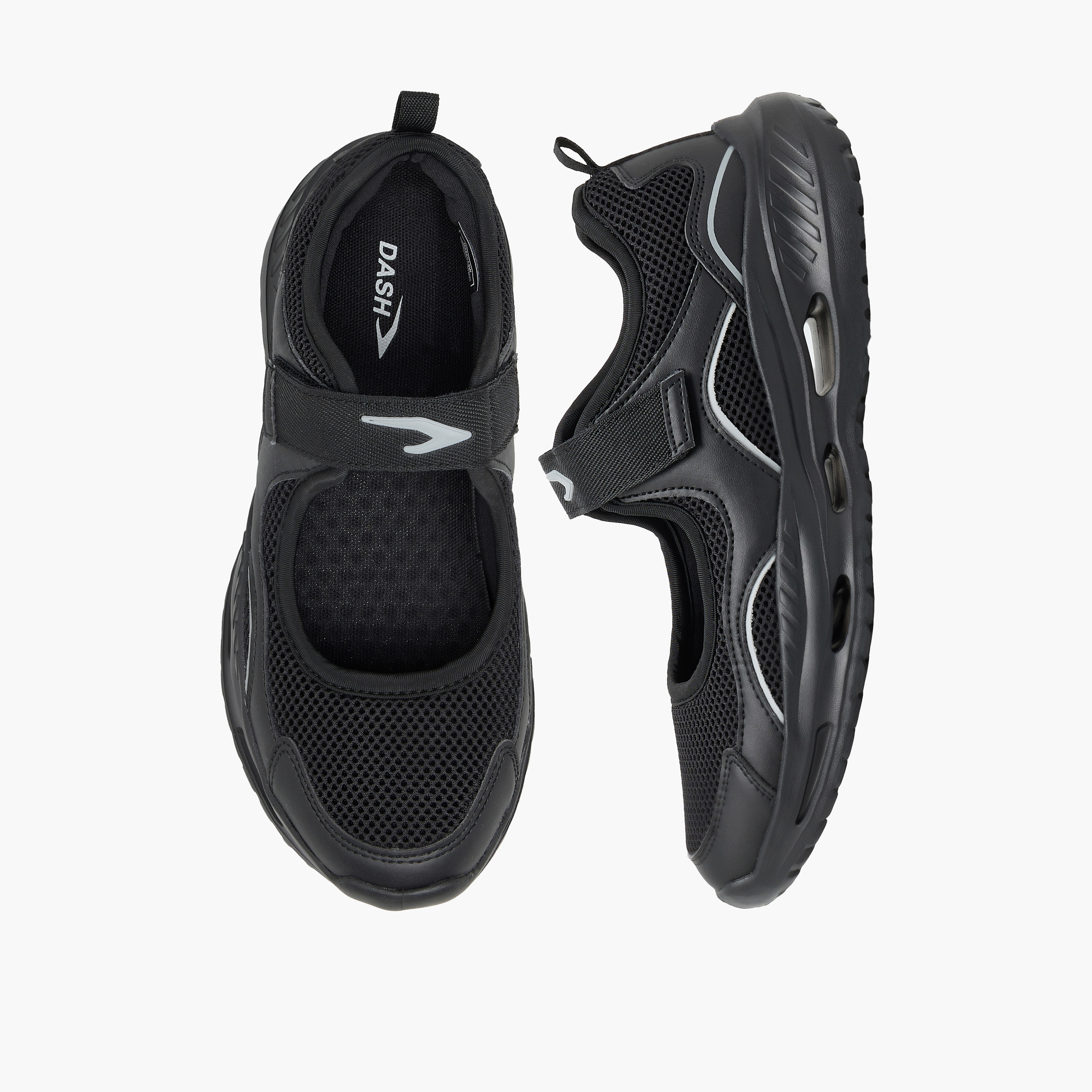Dash Women Hook & Loop Mary Jane Shoes