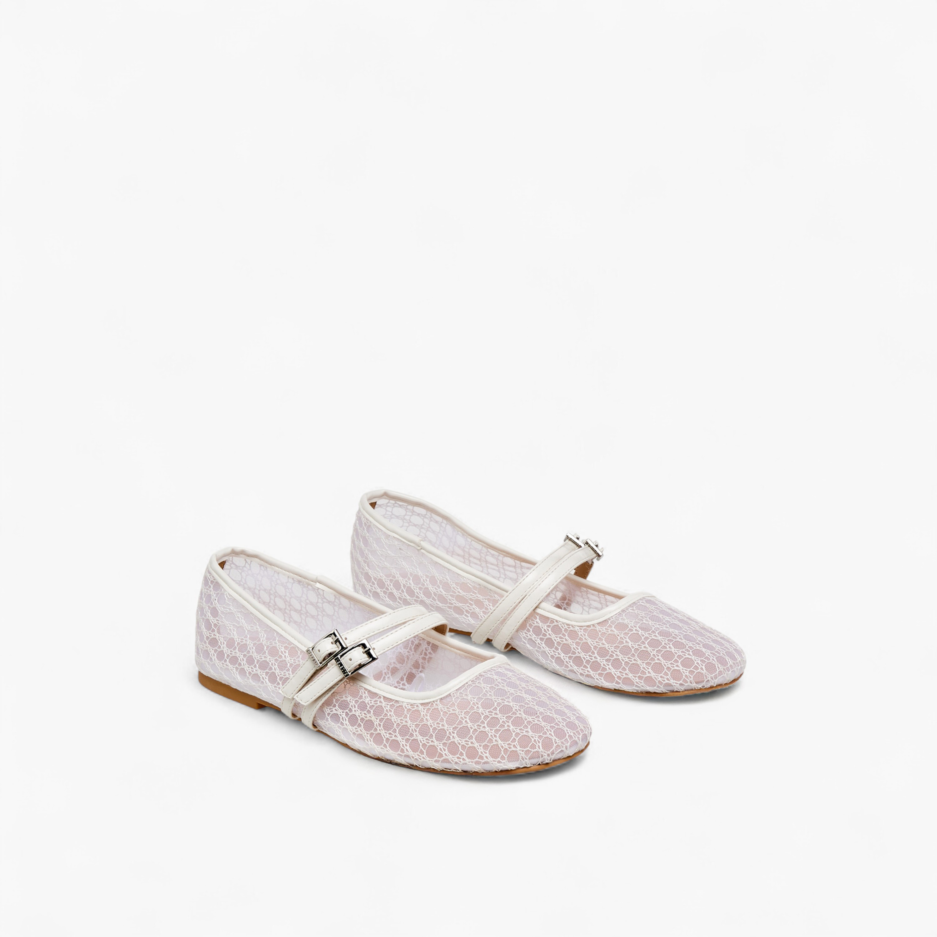 Celeste Women Buckled Ballerina Shoes