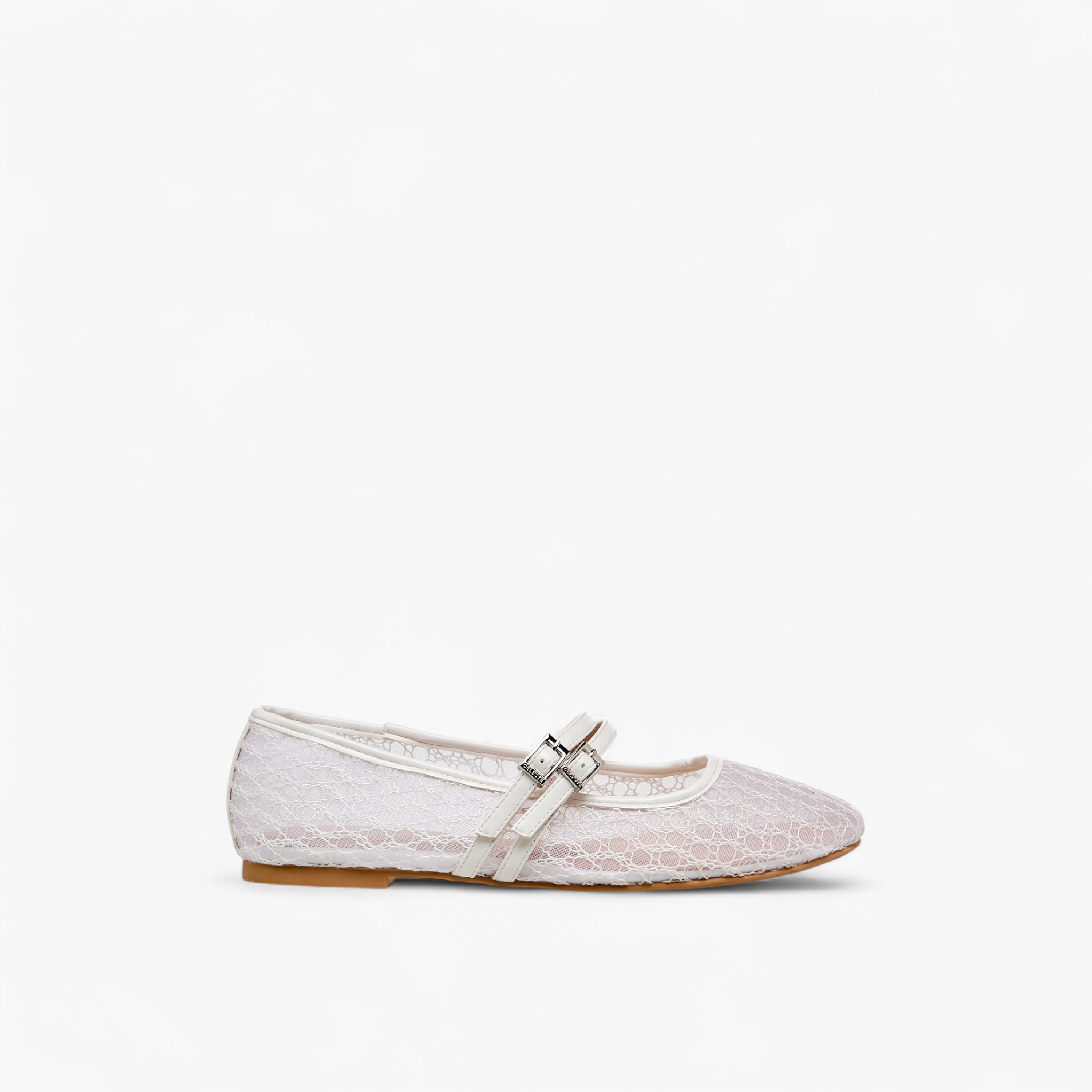 Celeste Women Buckled Strap Ballerina Shoes