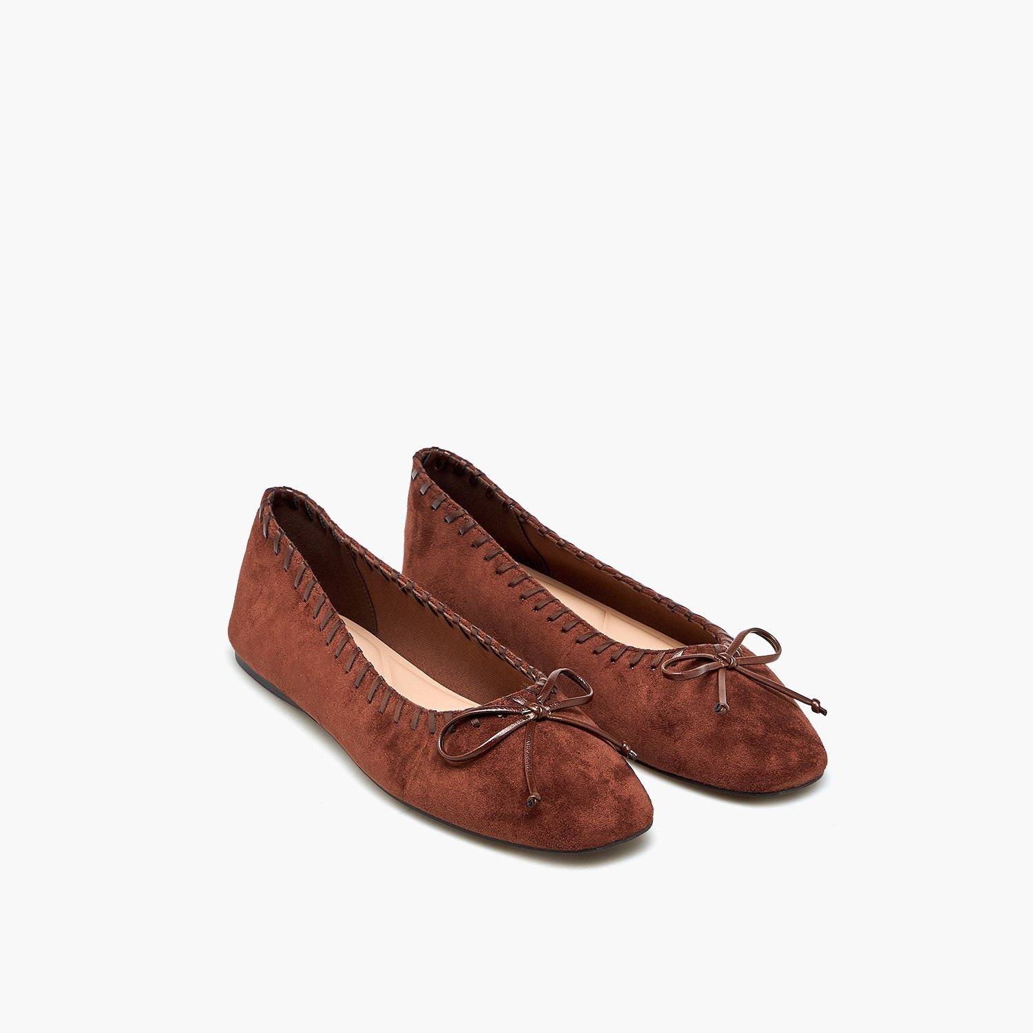 Women's Bow Accent Ballerina Shoes