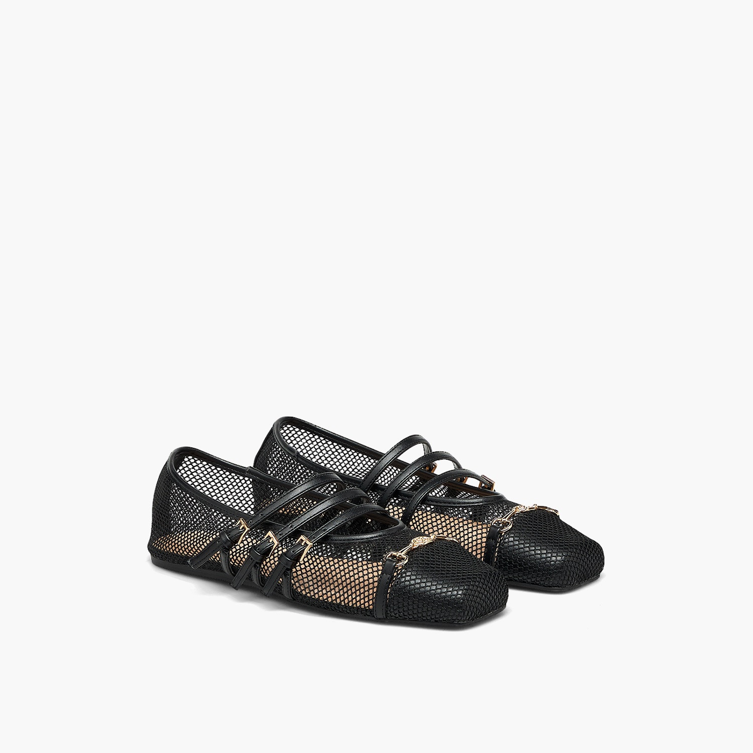 Celeste Women's Buckle Ballerina Shoes