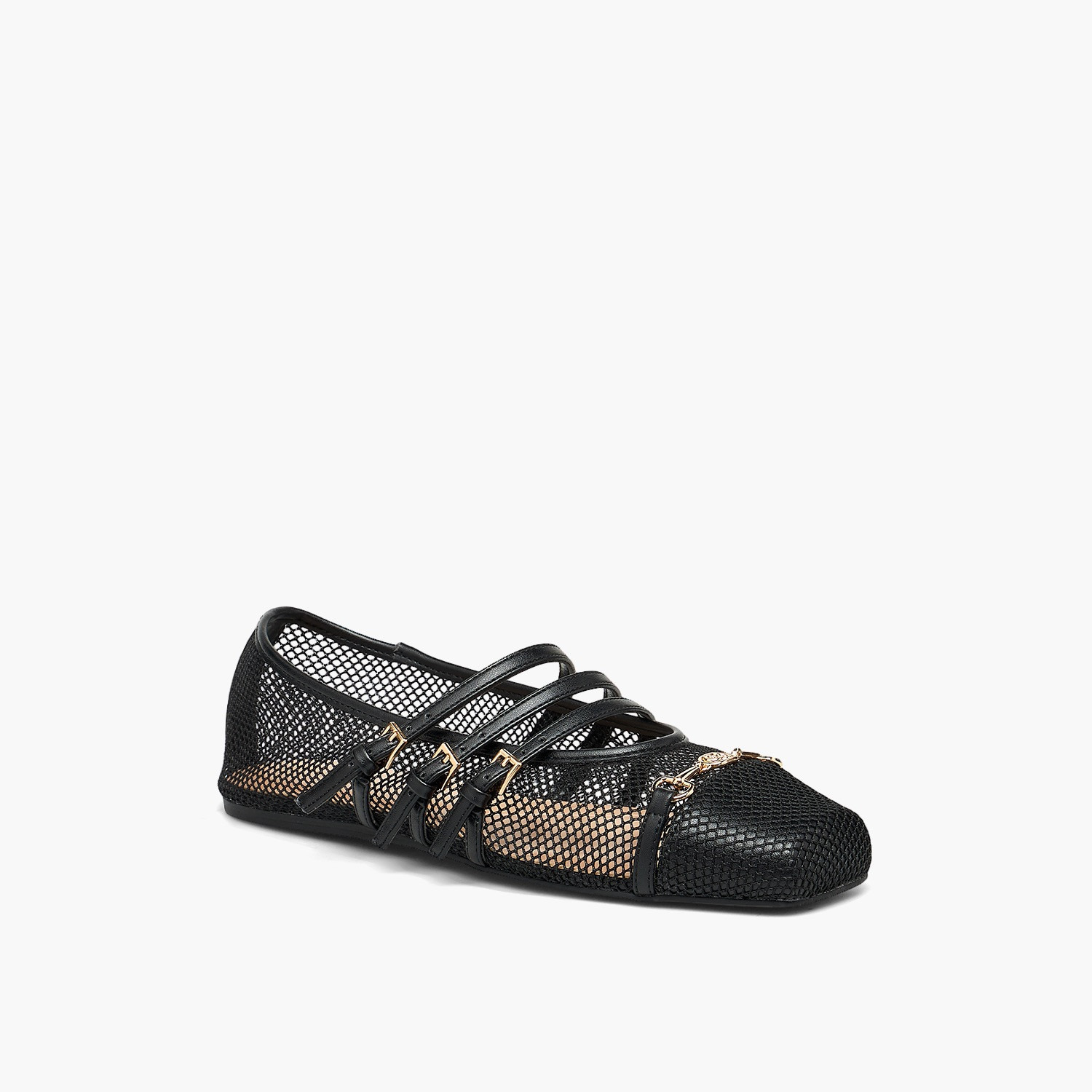 Celeste Women Buckle Closure Ballerina Shoes
