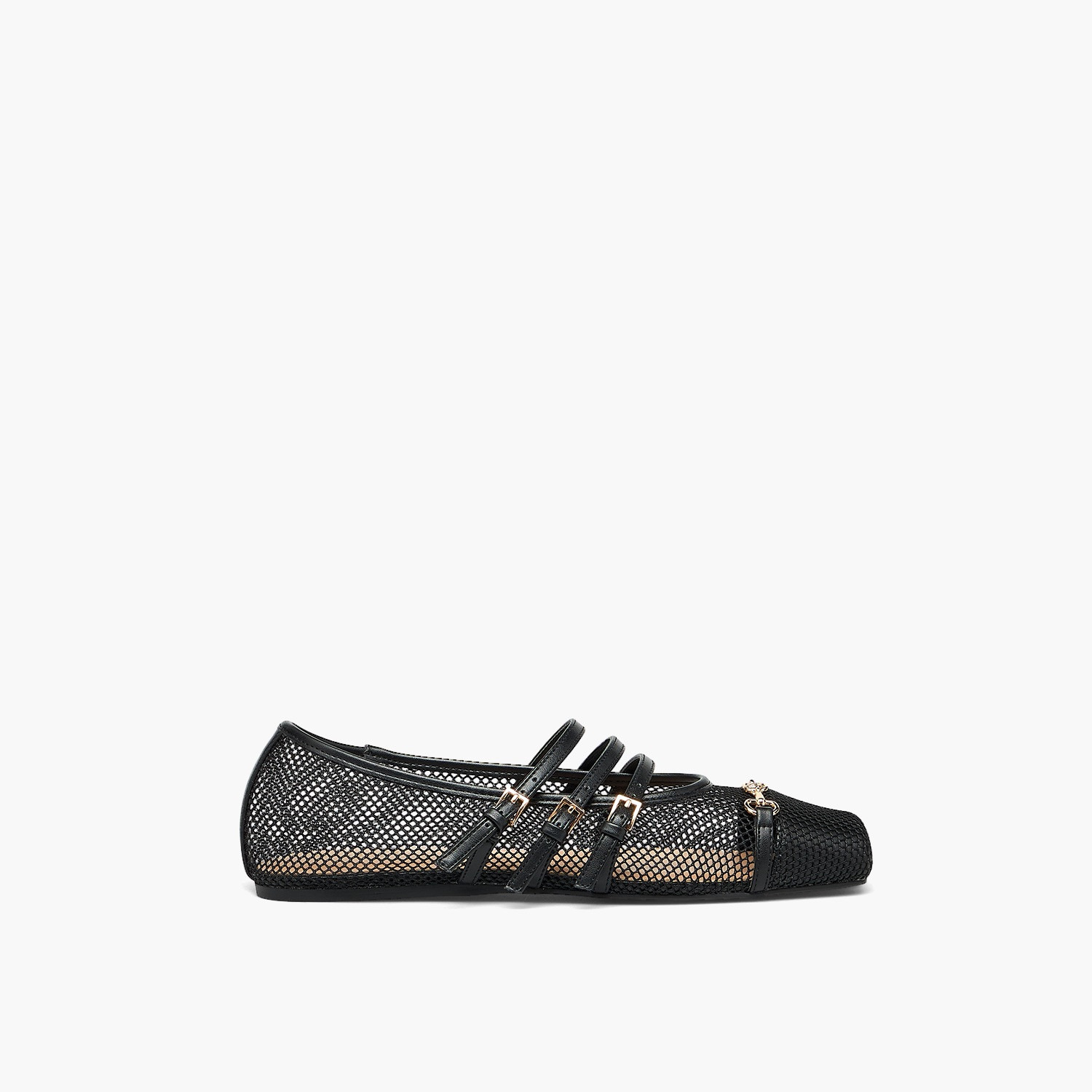 Celeste Women Buckle Closure Ballerina Shoes