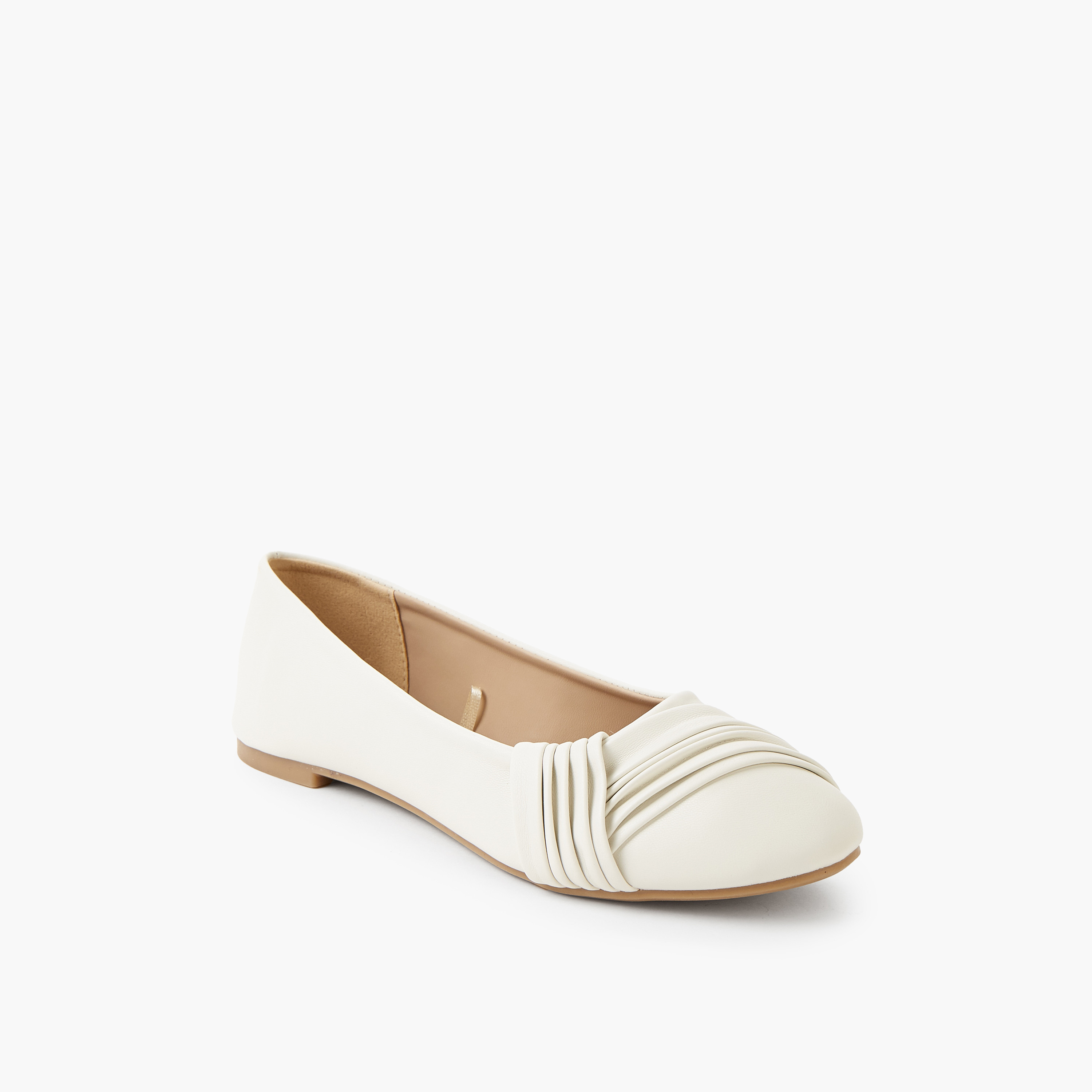Flora Bella Women Pleated Ballerina Shoes