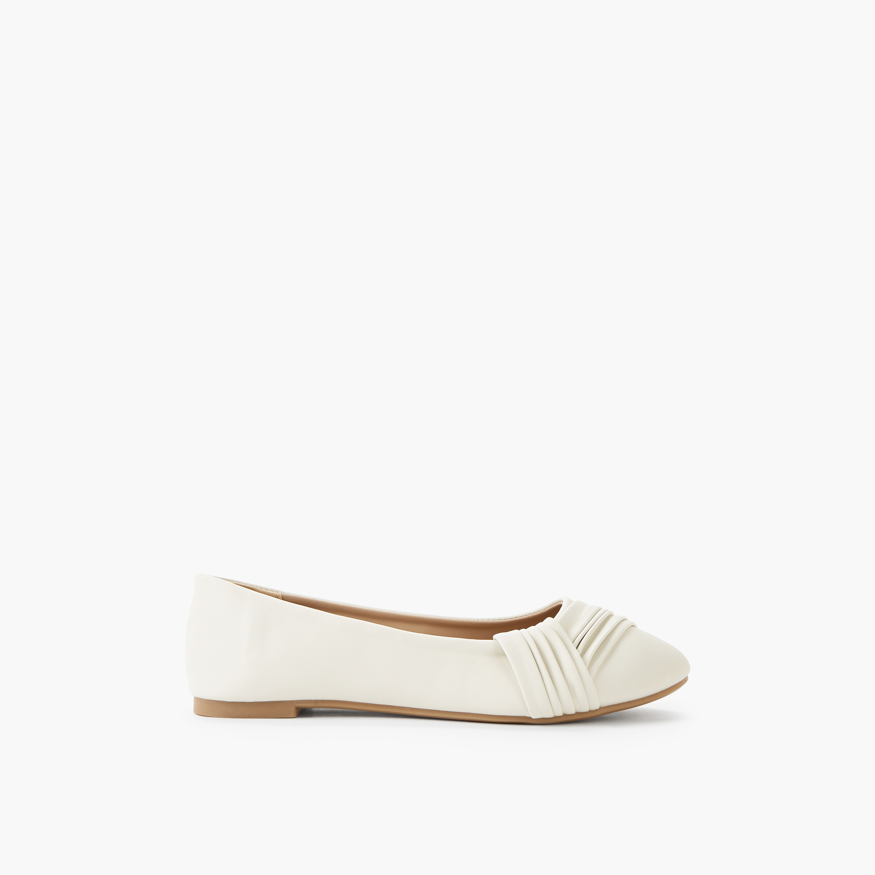 Flora Bella Women Pleated Ballerina Shoes
