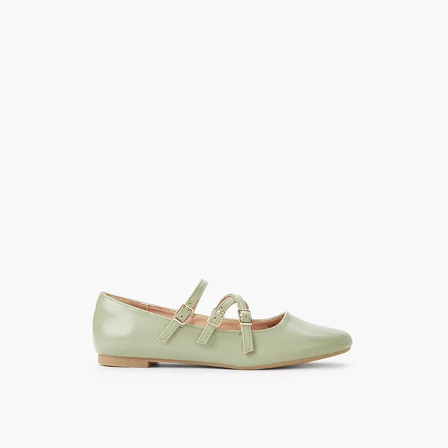 Celeste Women's Buckle Ballerina Shoes – image 3