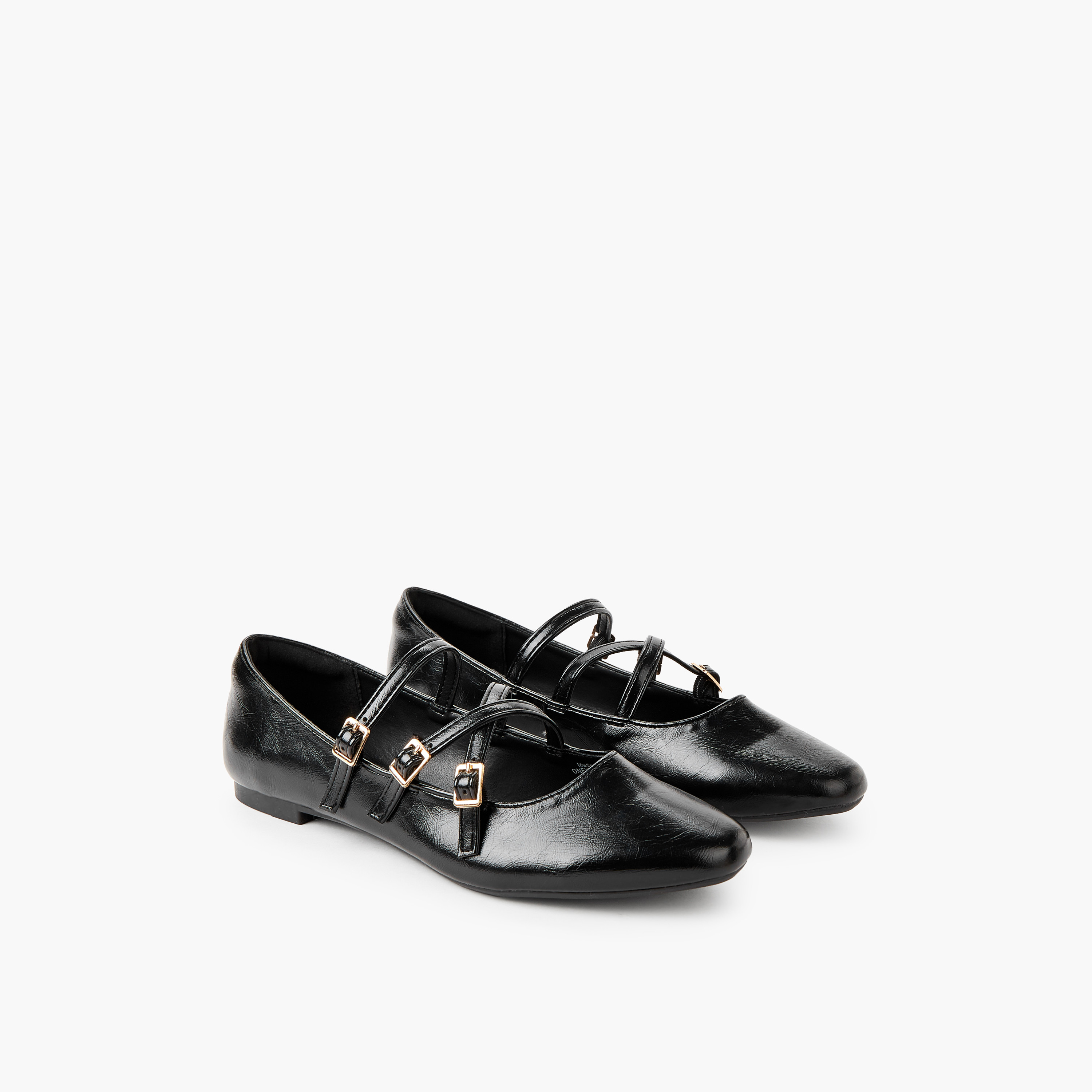 Celeste Women's Buckle Ballerina Shoes
