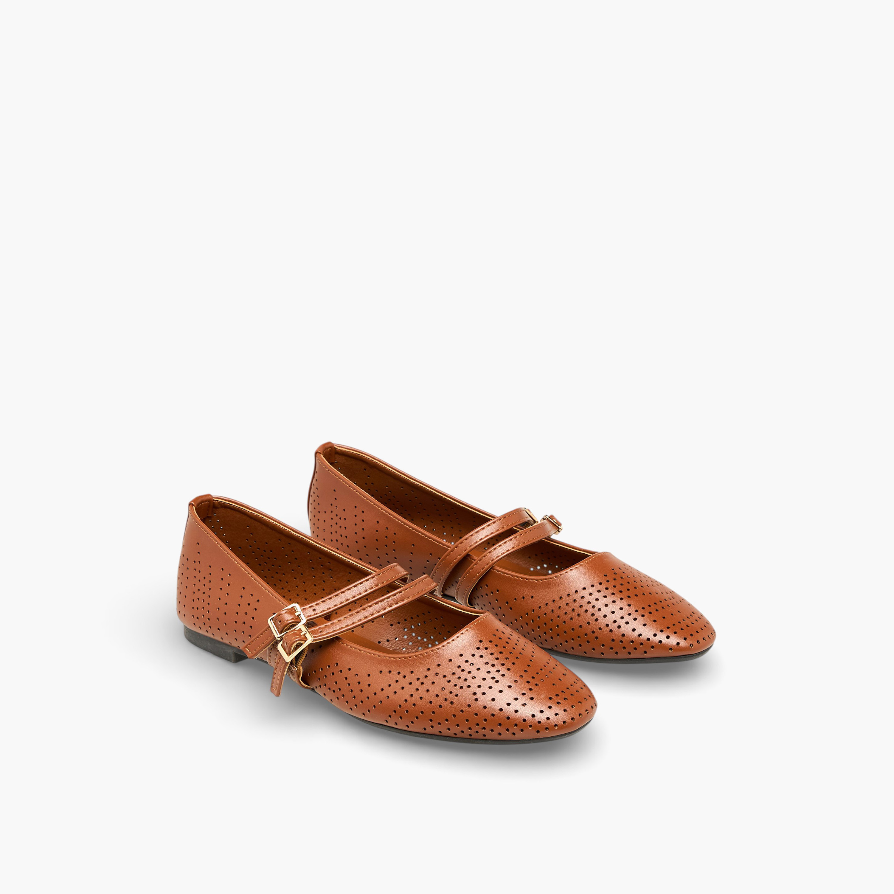 Celeste Women's Buckle Mary Jane Shoes