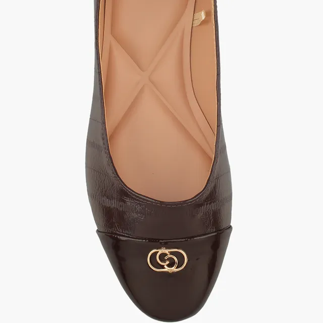 Celeste Women's Textured Ballerina Shoes – image 4