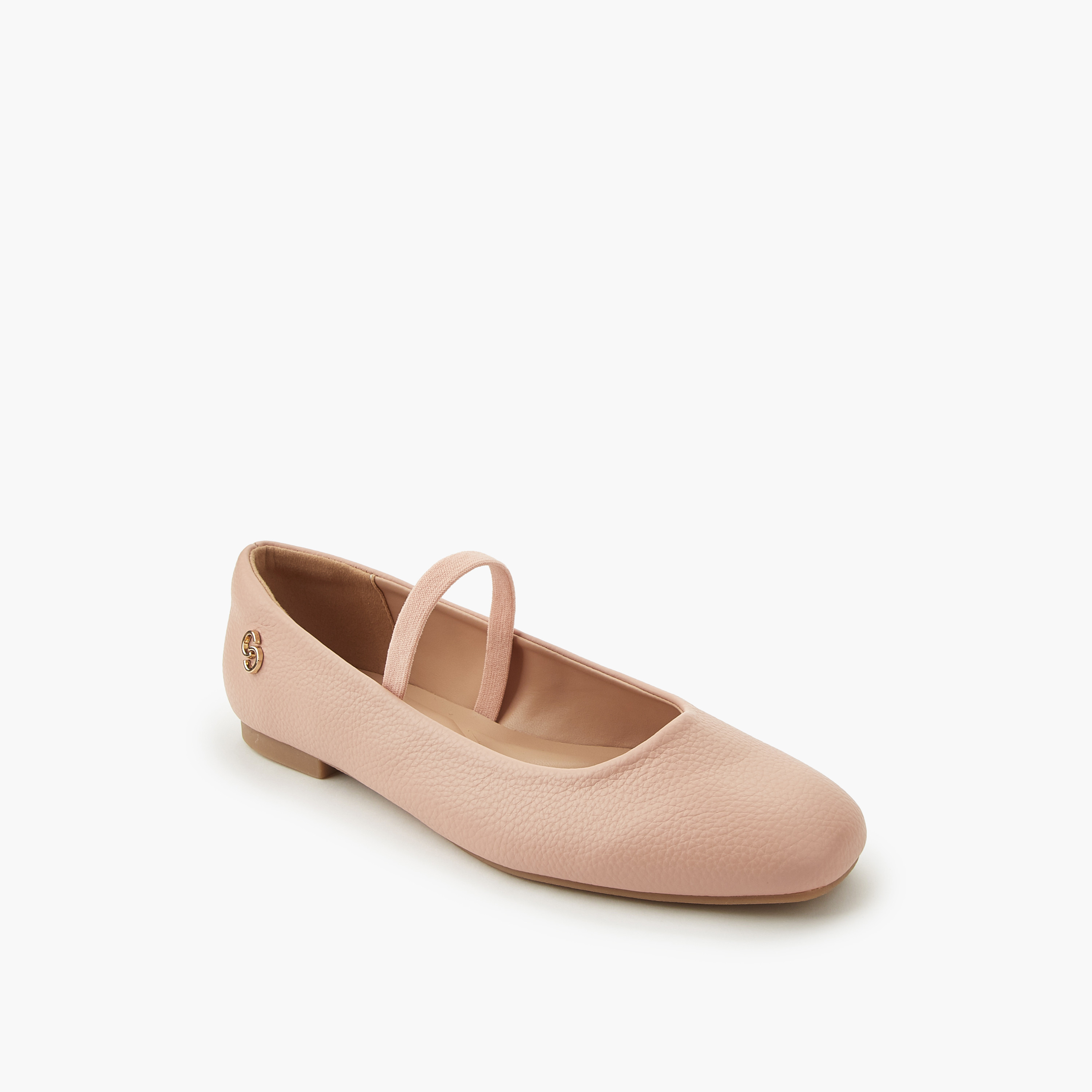 Celeste Women Textured Ballerina Shoes