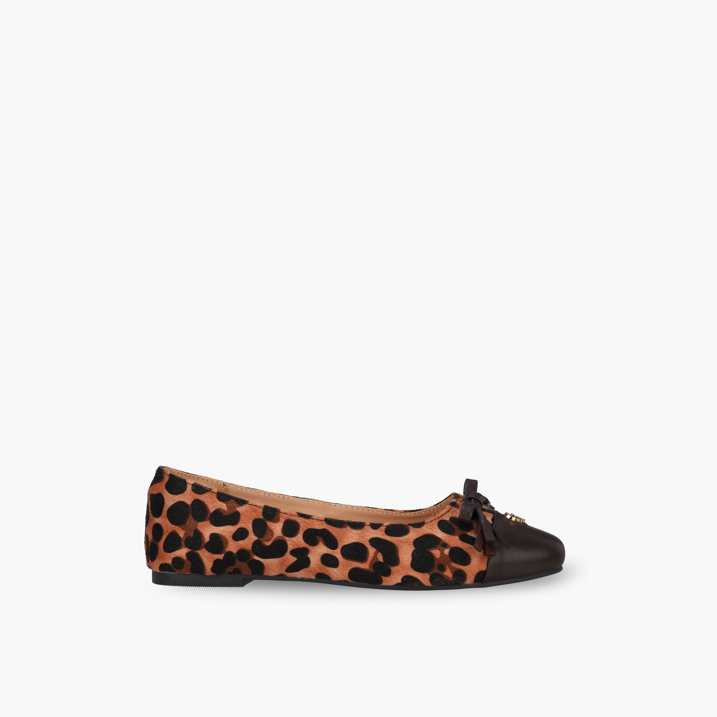 Celeste Women Animal Print Ballerina Shoes