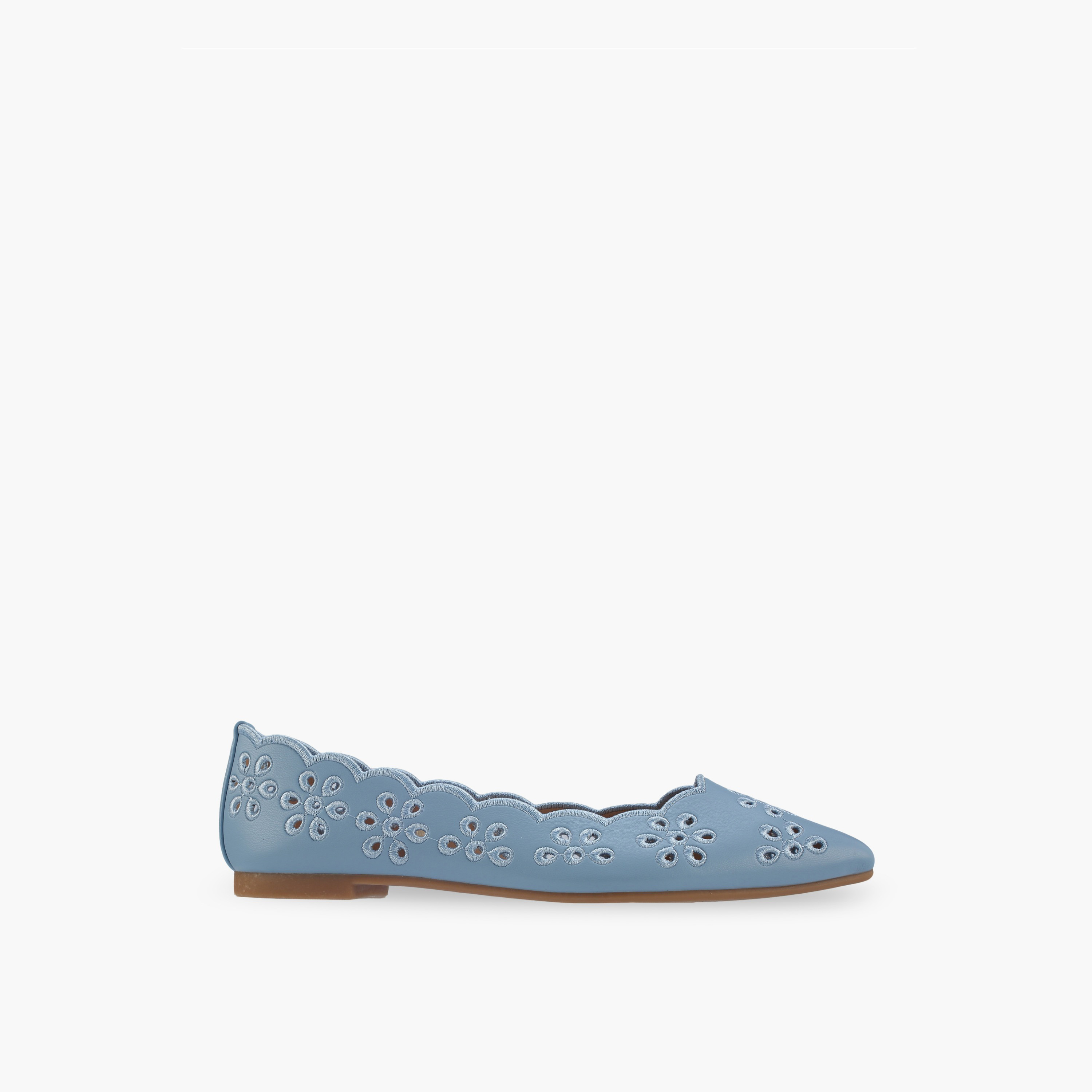 Flora Bella Women Laser Cut Ballerina Shoes