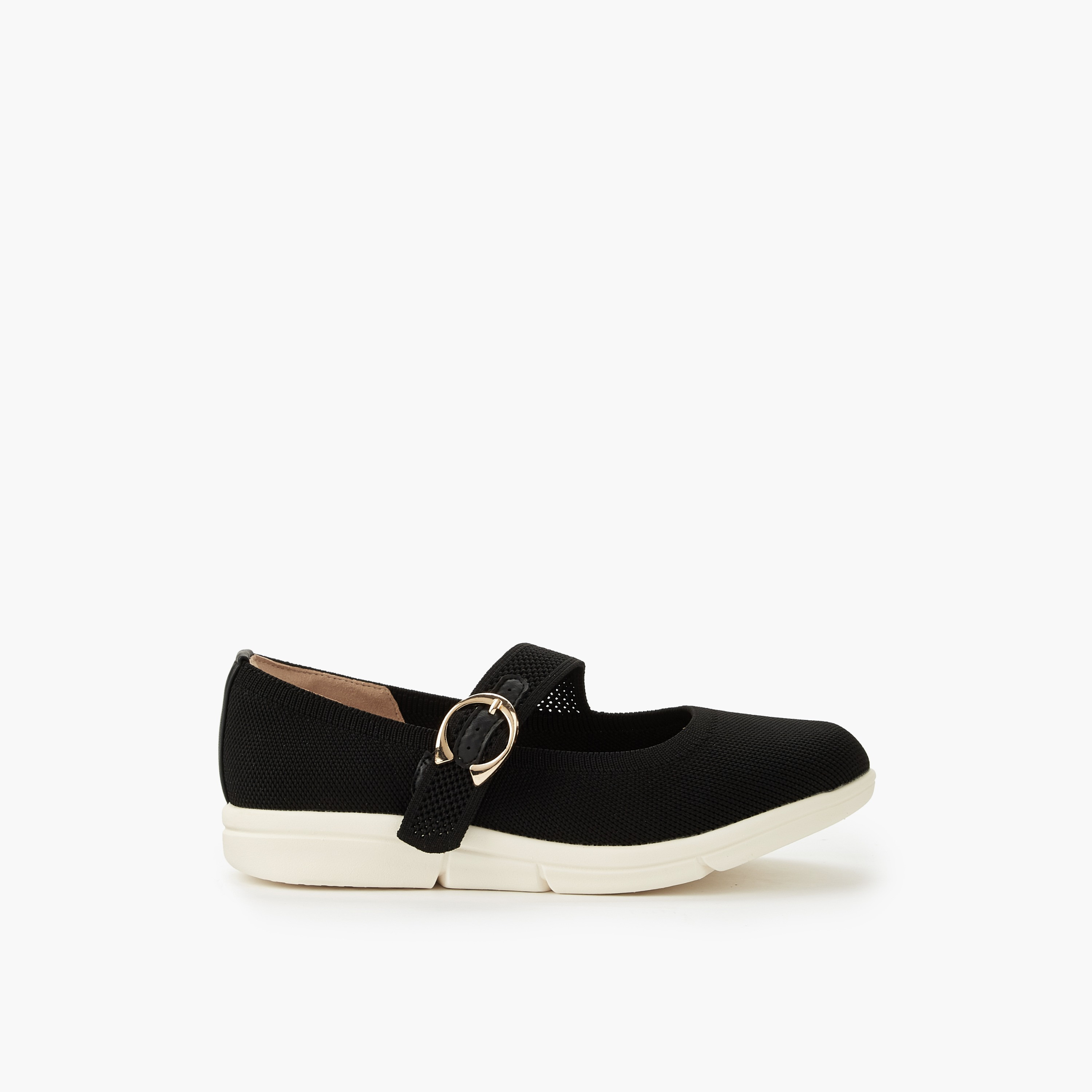 Le Confort Women Textured Mary Janes Shoes