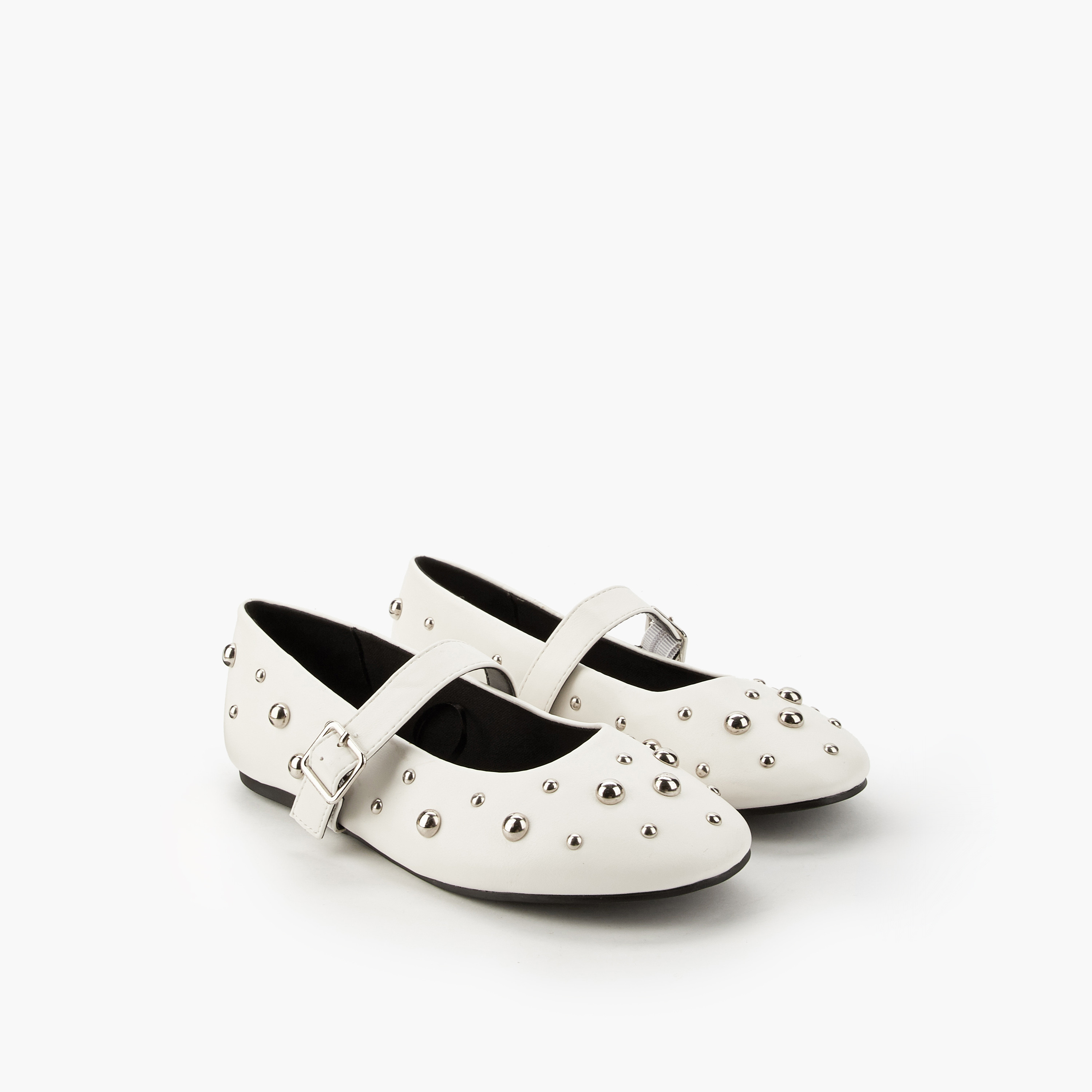 Studded Mary Jane Shoes