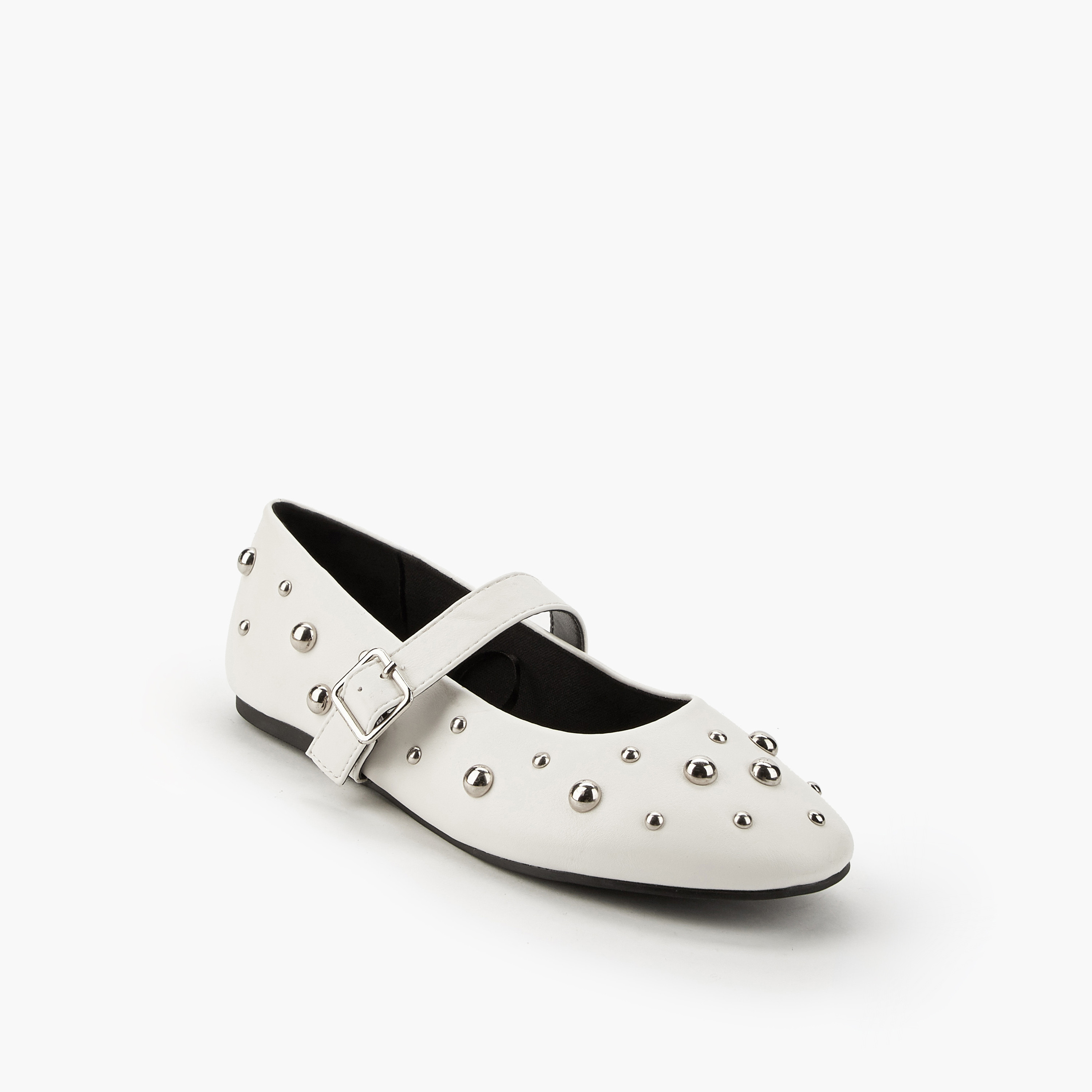 Celeste Women Studded Mary Jane Shoes