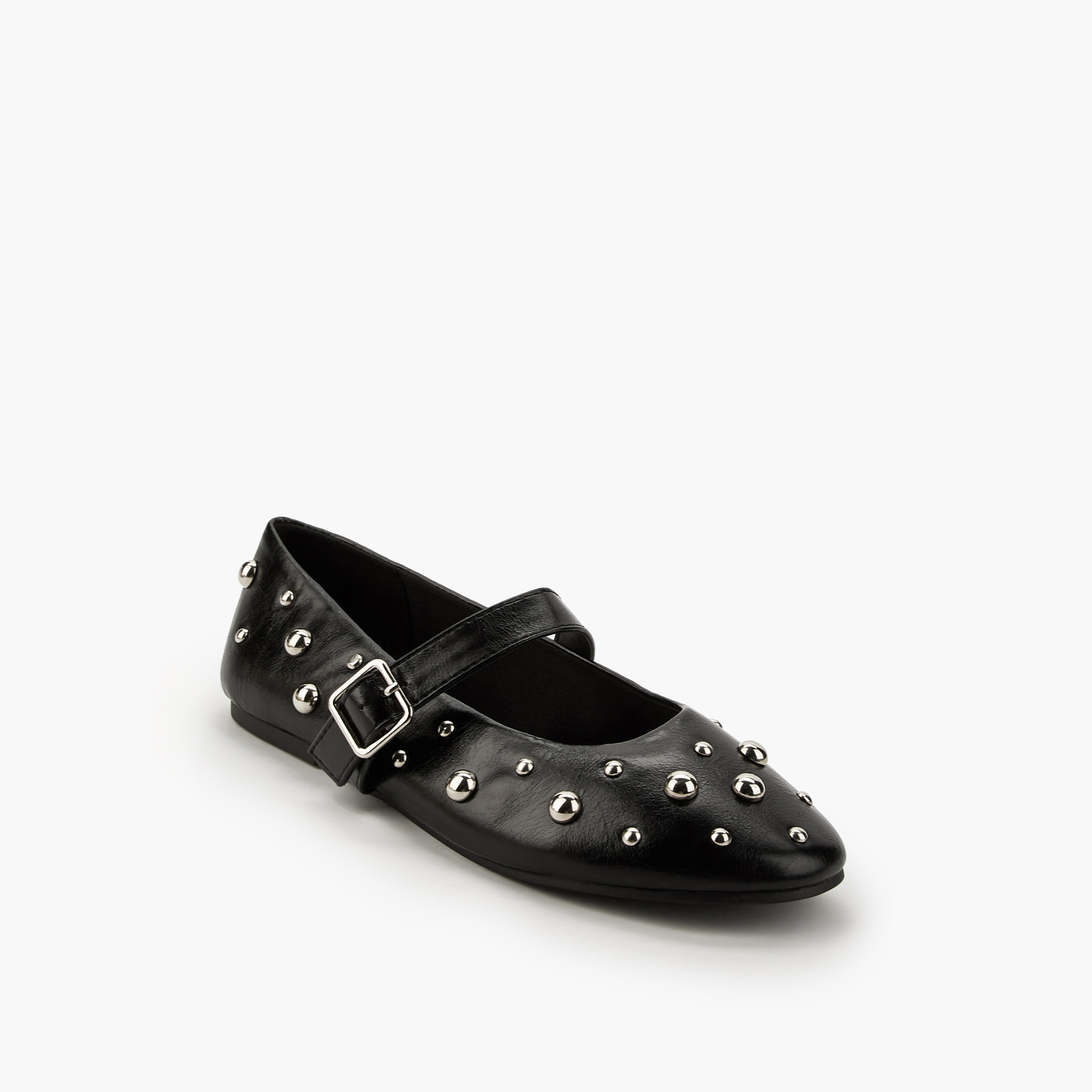 Celeste Women Studded Mary Jane Shoes