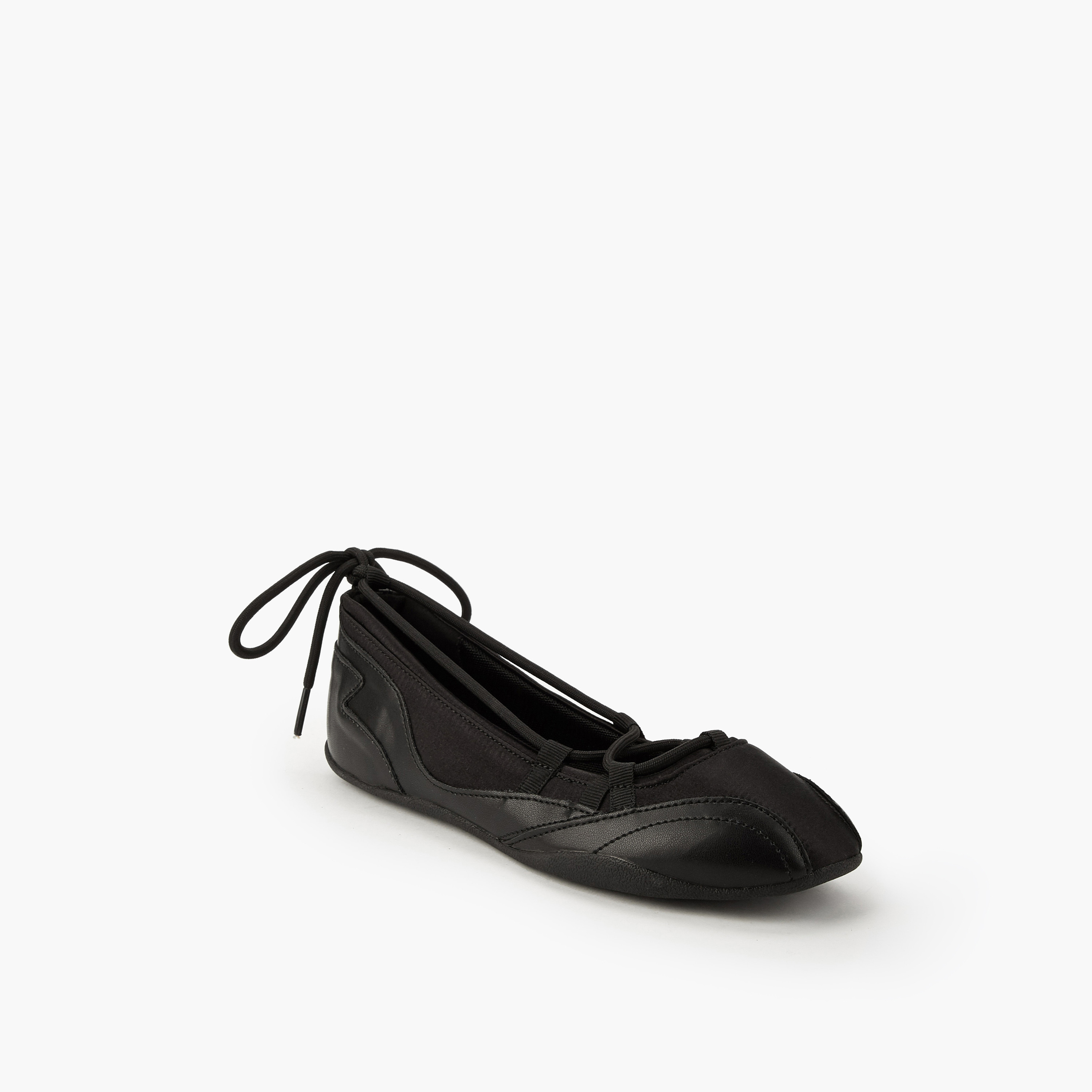 Celeste Women Lace-Up Ballerina Shoes