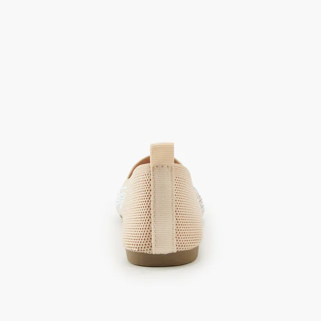 Embellished Slip-On Ballerina Shoes – image 5