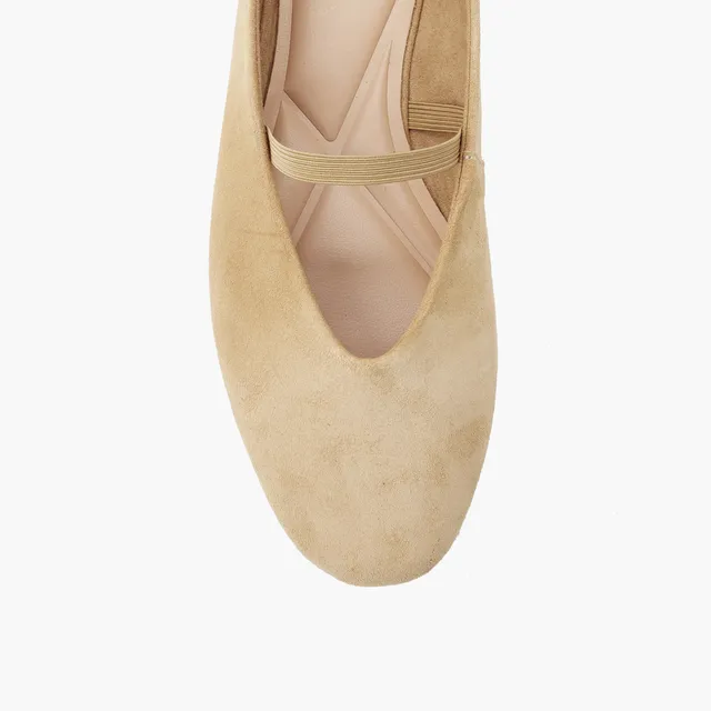 Women's Leather Ballerina Shoes – image 4