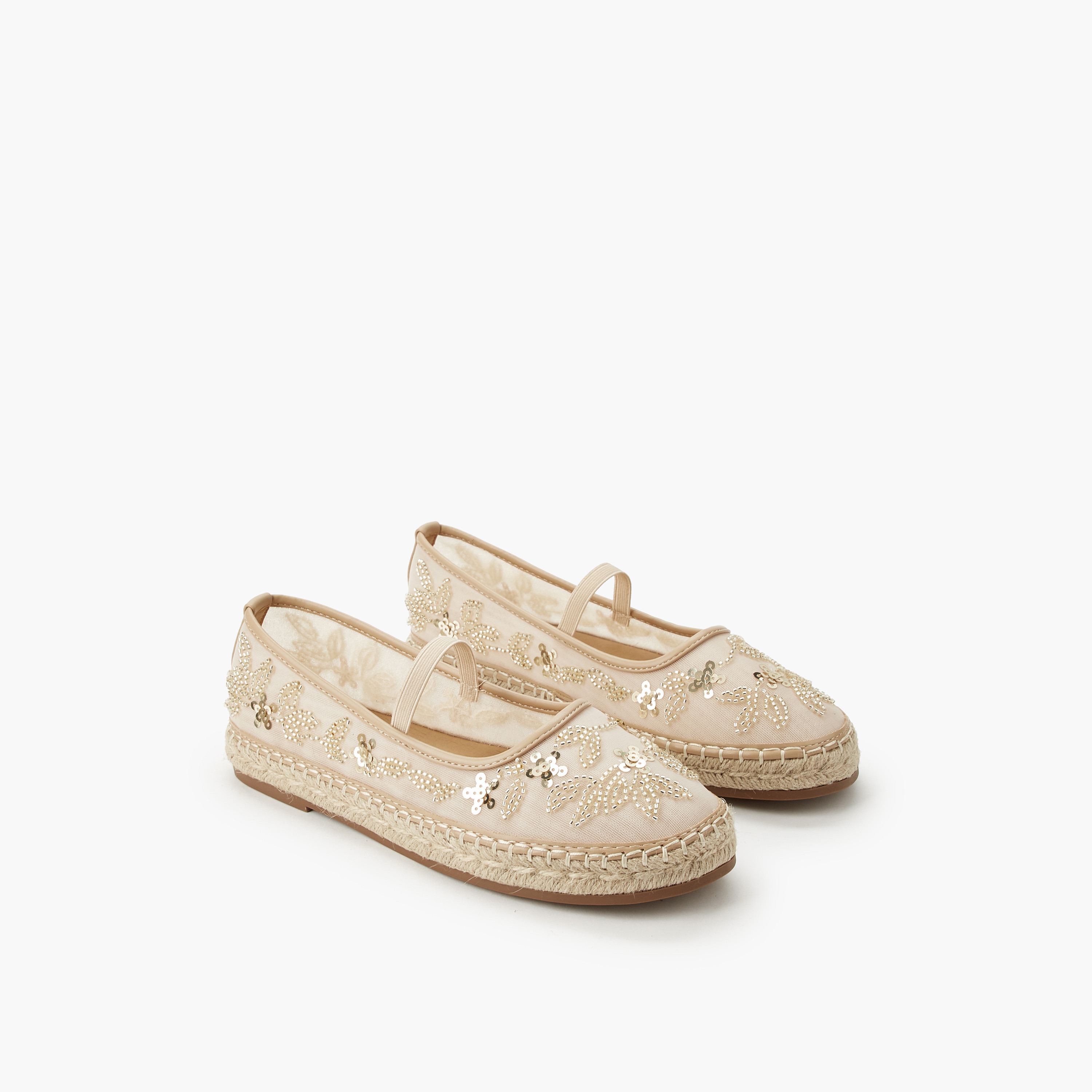 Women Sequin Ballerina Shoes