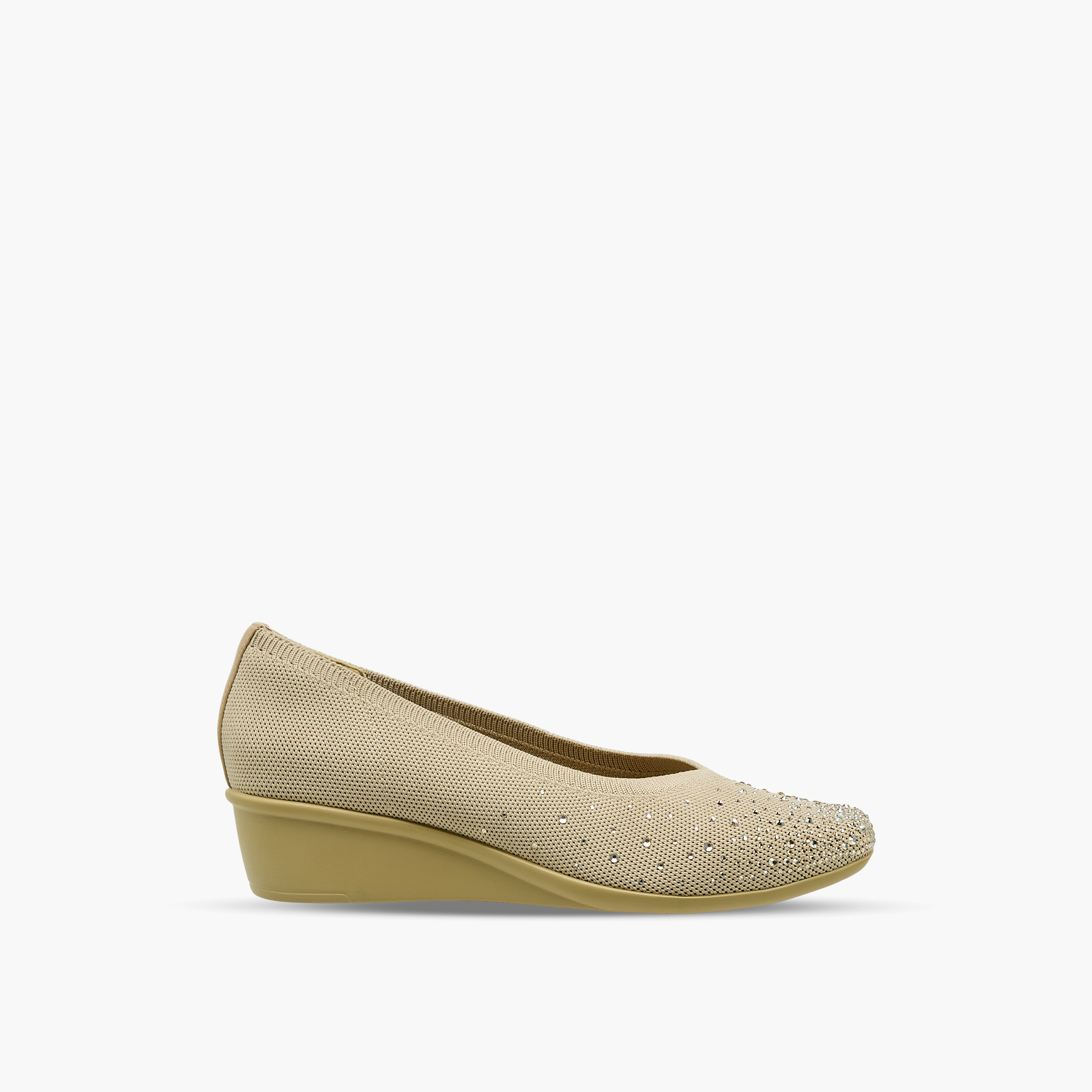 Flora Bella Women Embellished Wedge Heel Shoes