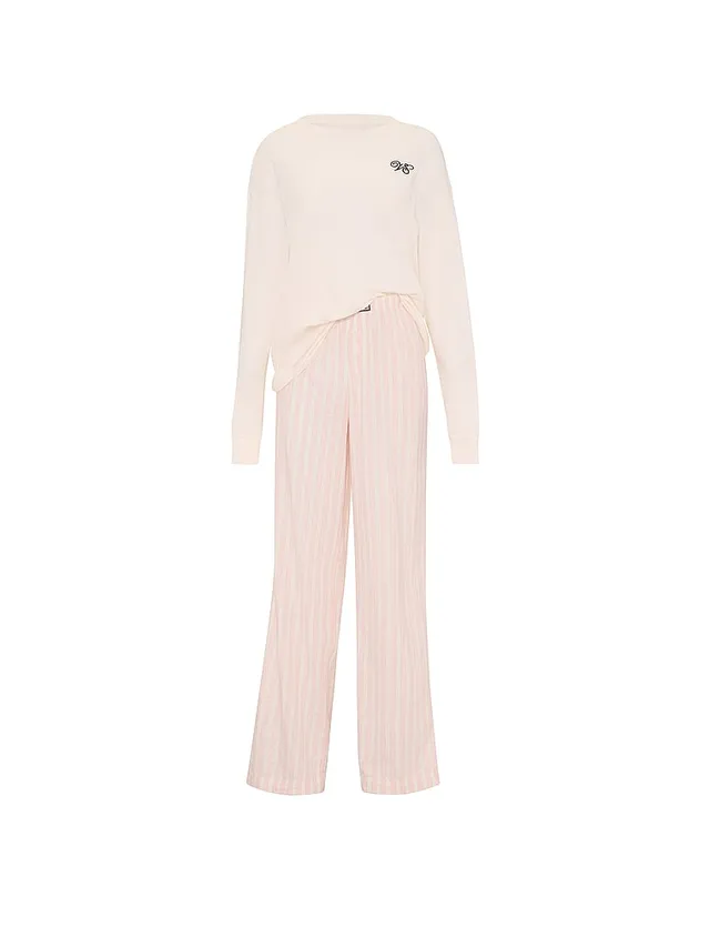 Flannel Long Tee-Jama & Scrunchie Set – image 3
