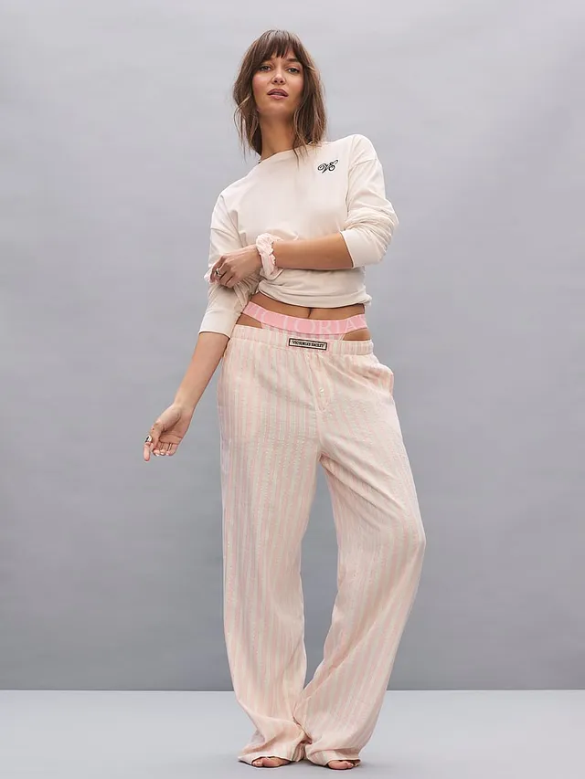 Flannel Long Tee-Jama & Scrunchie Set – image 4