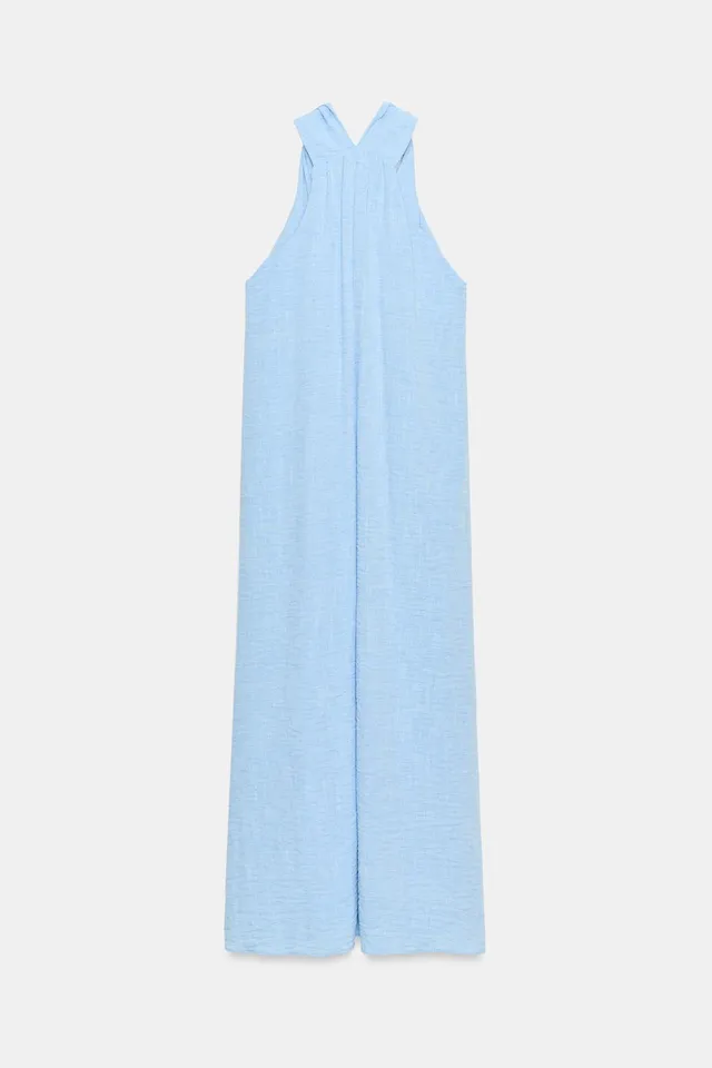 Twisted Shoulder Long Dress – image 8