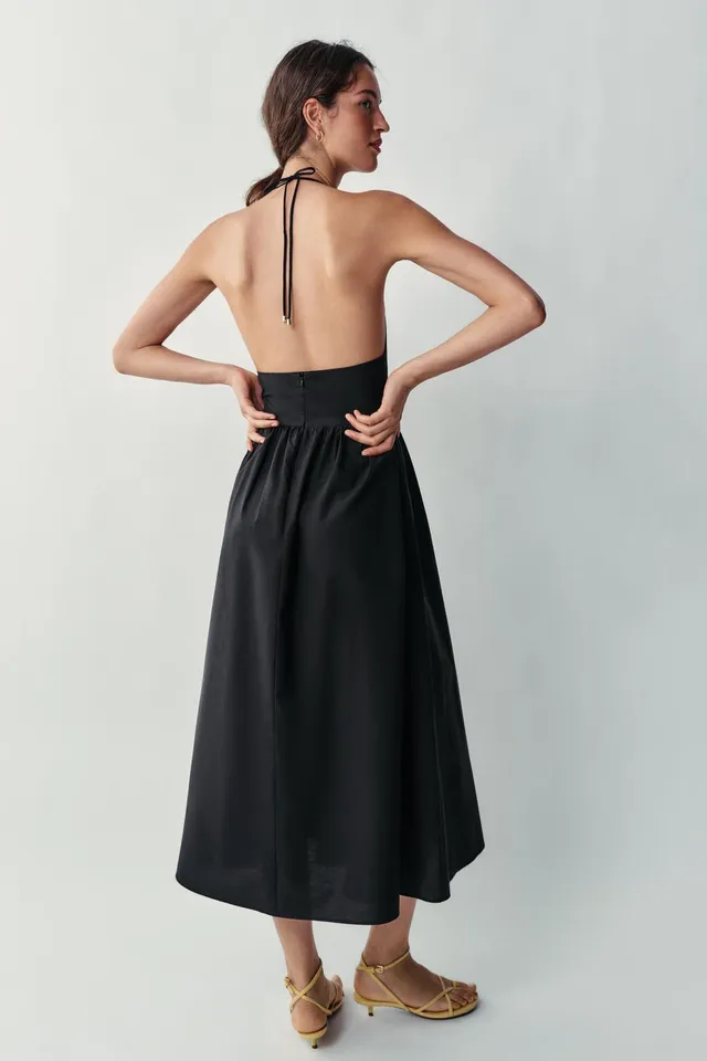 Poplin Midi Dress – image 5