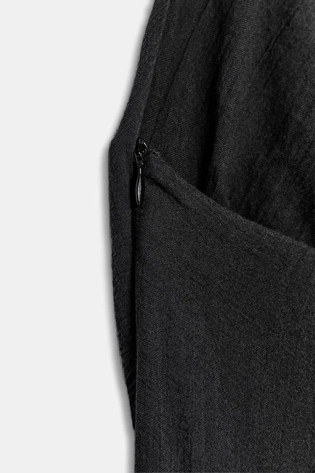Chiffon Halter Tie Midi Dress – image 4