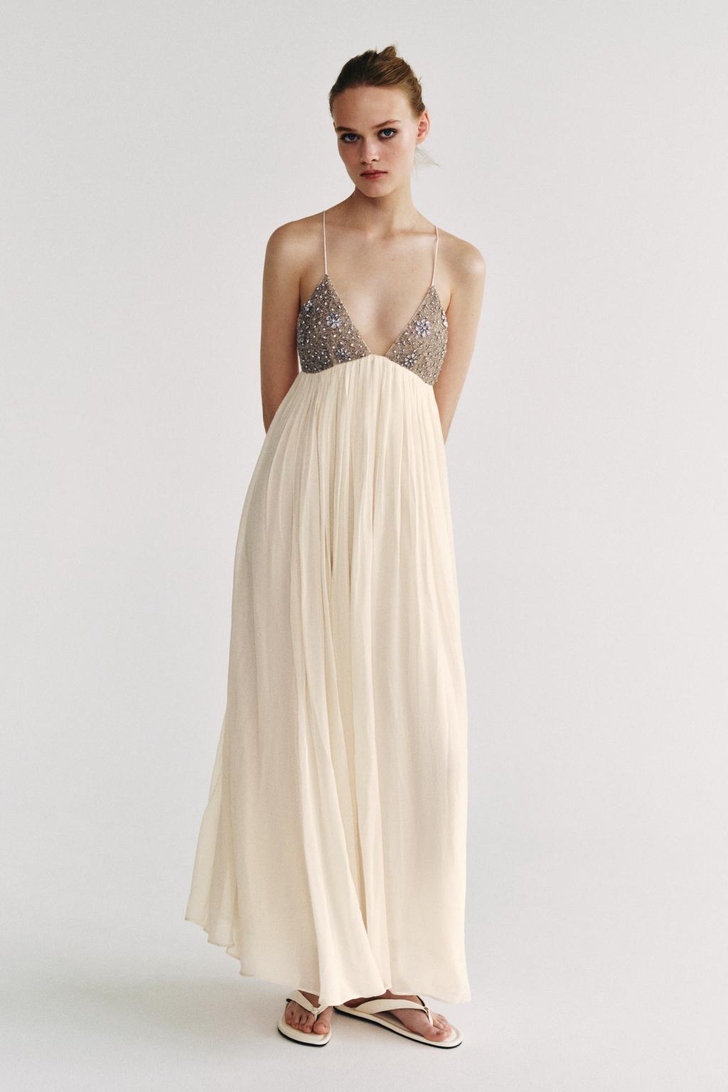 فستان ميدي بخرز ZW COLLECTION