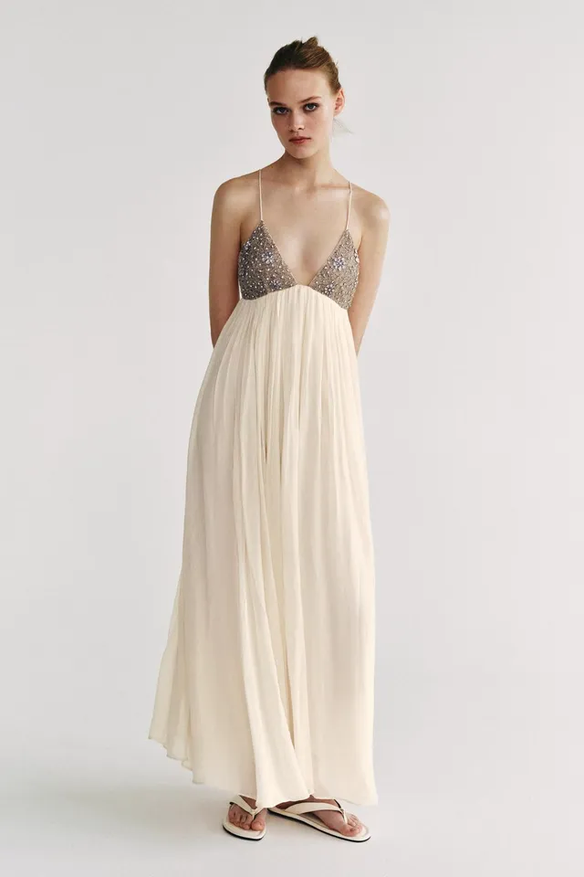ZW Collection Midi Beaded Dress