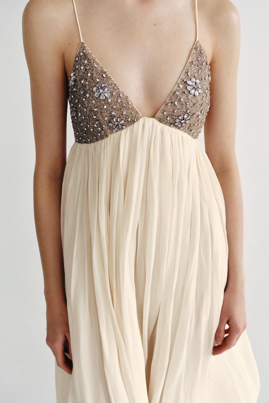 فستان ميدي بخرز ZW COLLECTION