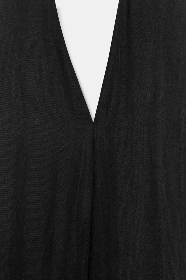 Satin Halter Midi Dress – image 10