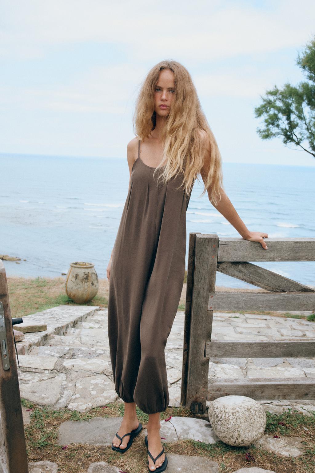 Flowing Strappy Jumpsuit