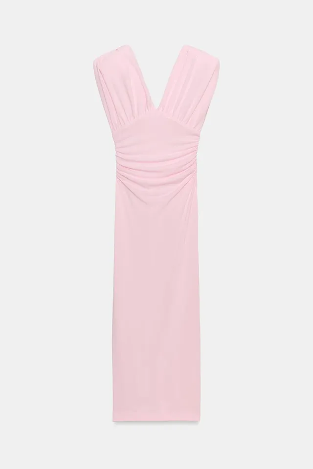 Gathered Midi Dress – image 6