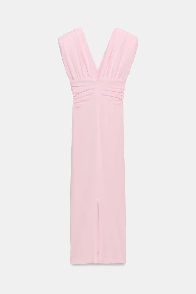 Gathered Midi Dress – image 7