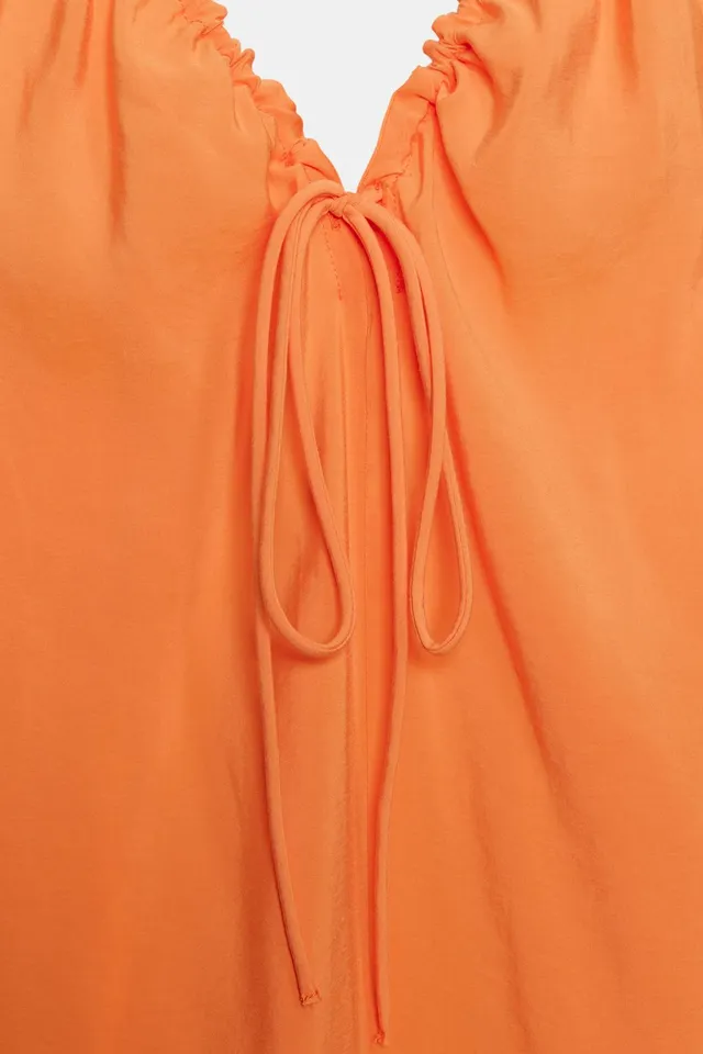 Flowing Tie Midi Dress – image 7