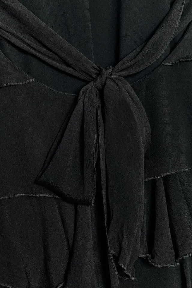 Ruffled Halter Mini Dress – image 7