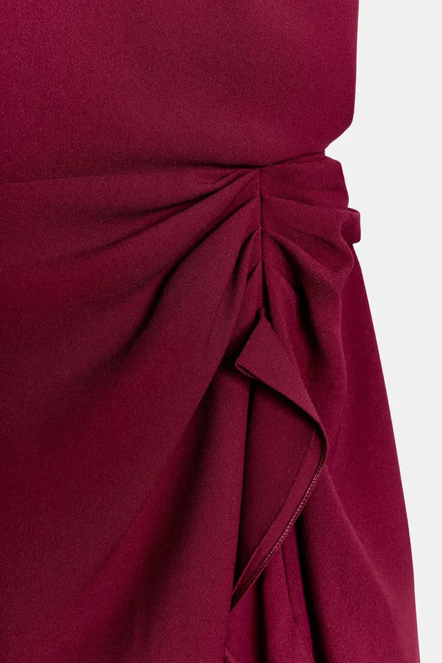 فستان ميدي بفريلز ZW COLLECTION – صورة 8