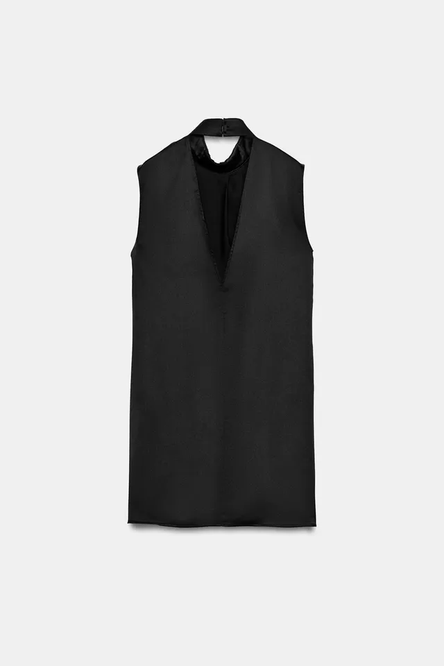 Short Satin Dress – image 7