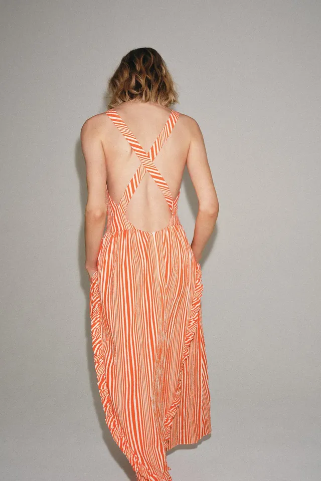 ZW Striped Midi Dress – image 3