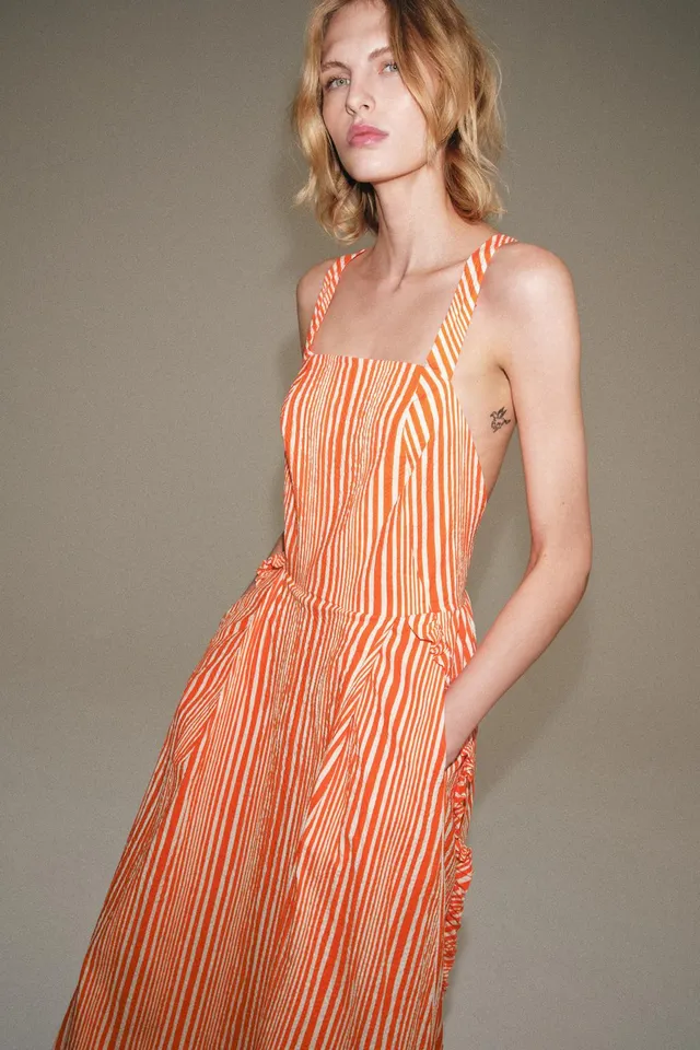 ZW Striped Midi Dress – image 5