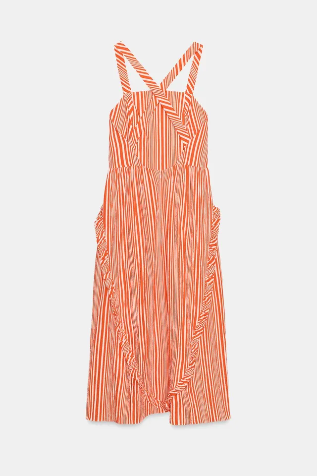 ZW Striped Midi Dress – image 8