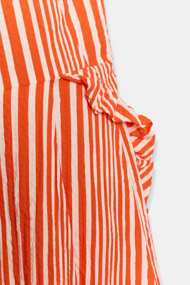 ZW Striped Midi Dress – image 9