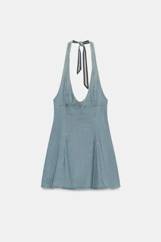 Halter Mini Dress – image 5