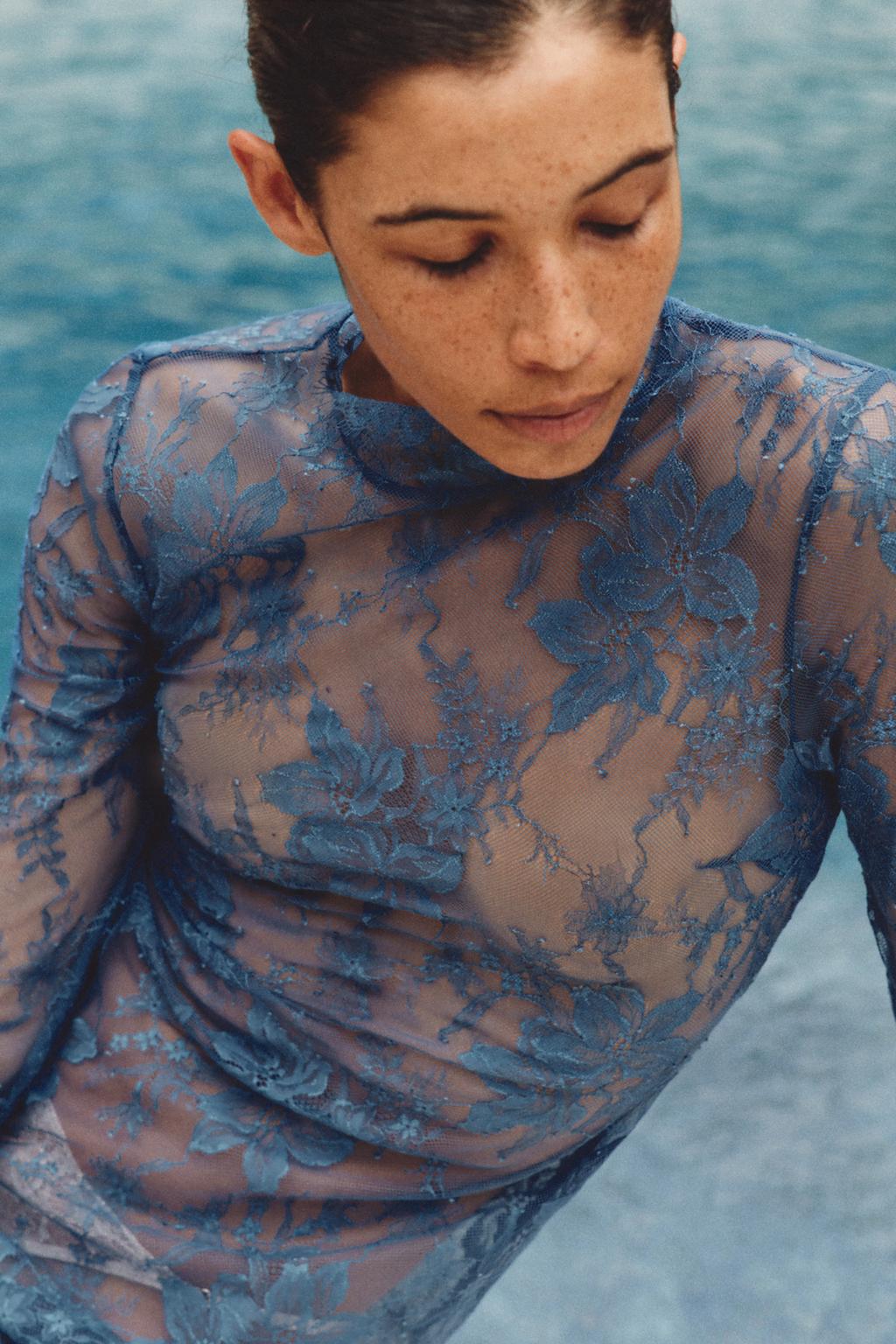 Lace Mini Dress