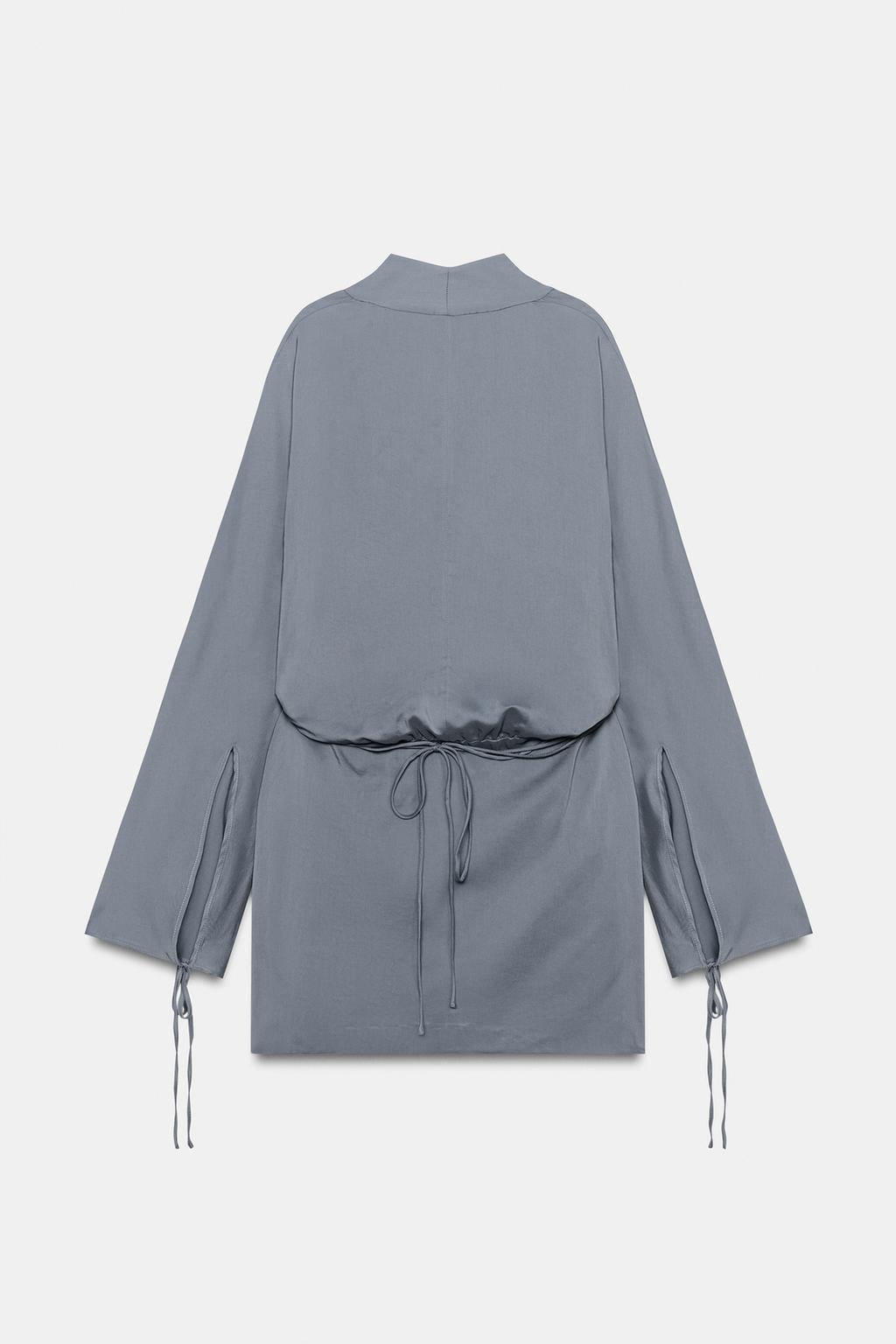 فستان قصير متصالب ZW COLLECTION